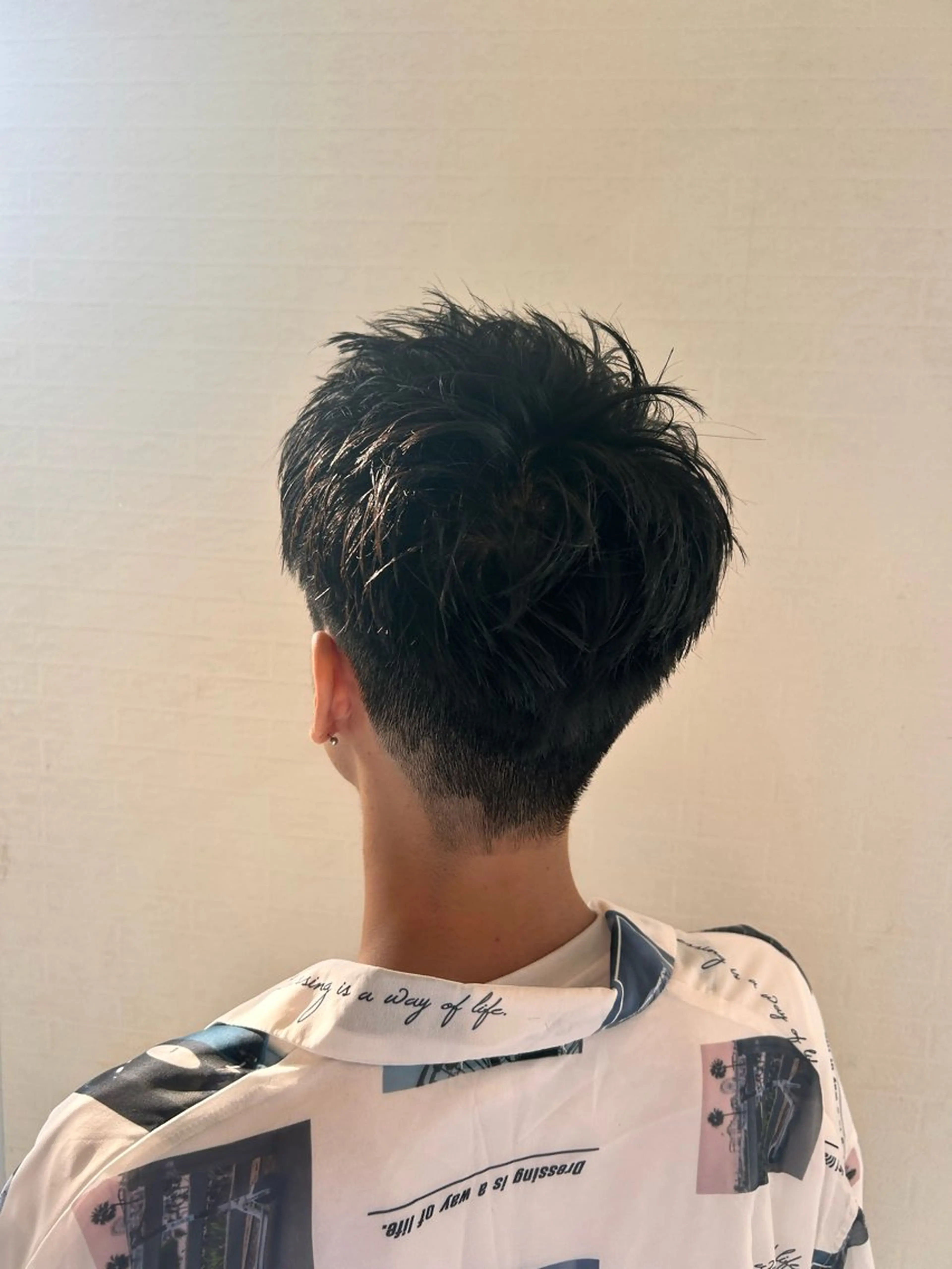 ショート メンズ ヘアセット EARTH大宮宮原店所属・🔥メンズ特化🔥 rikuのヘアスタイル