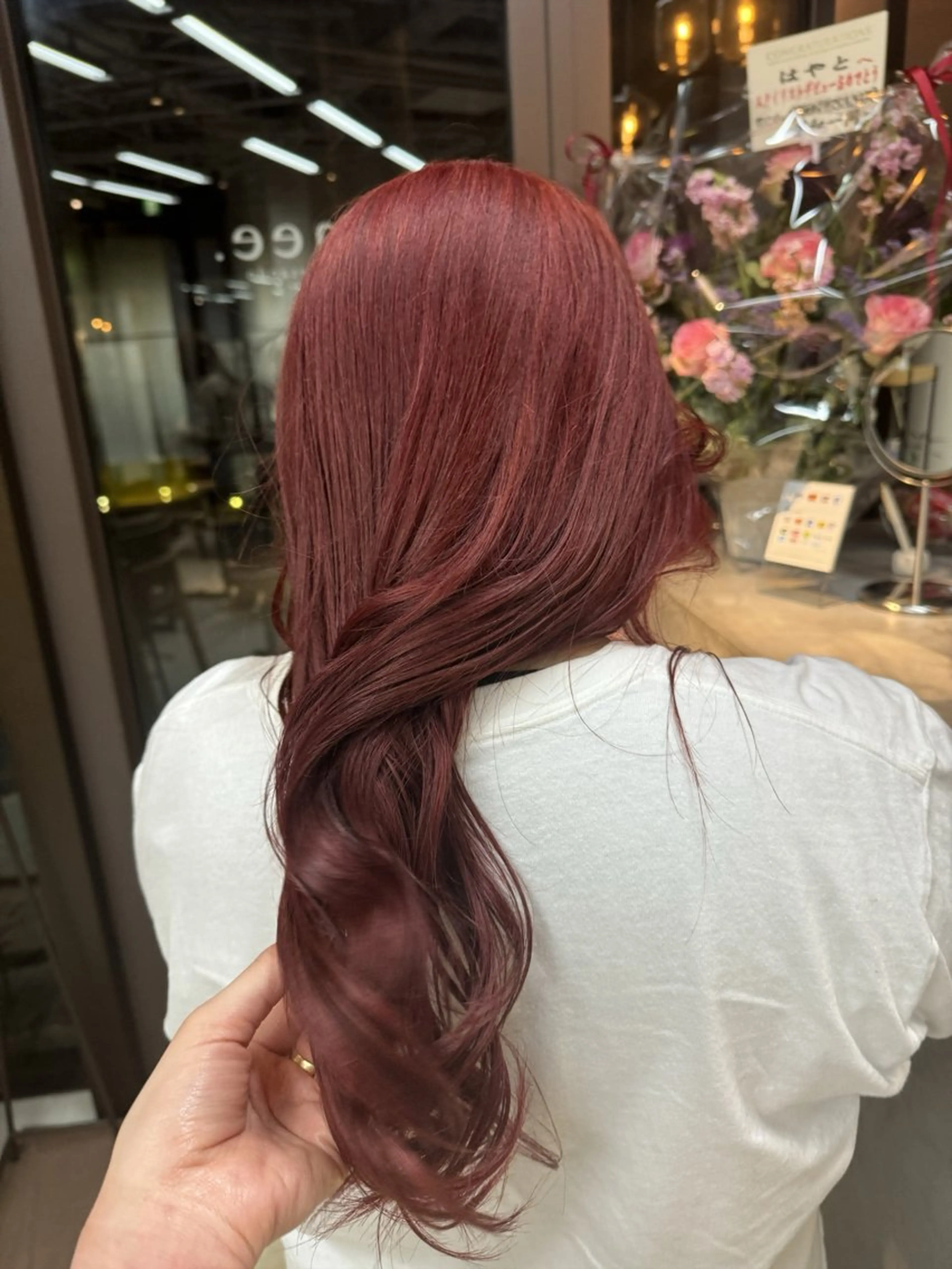 ロング 大人っぽベージュ/艶 髪ブラウン/さら🩰のヘアスタイル