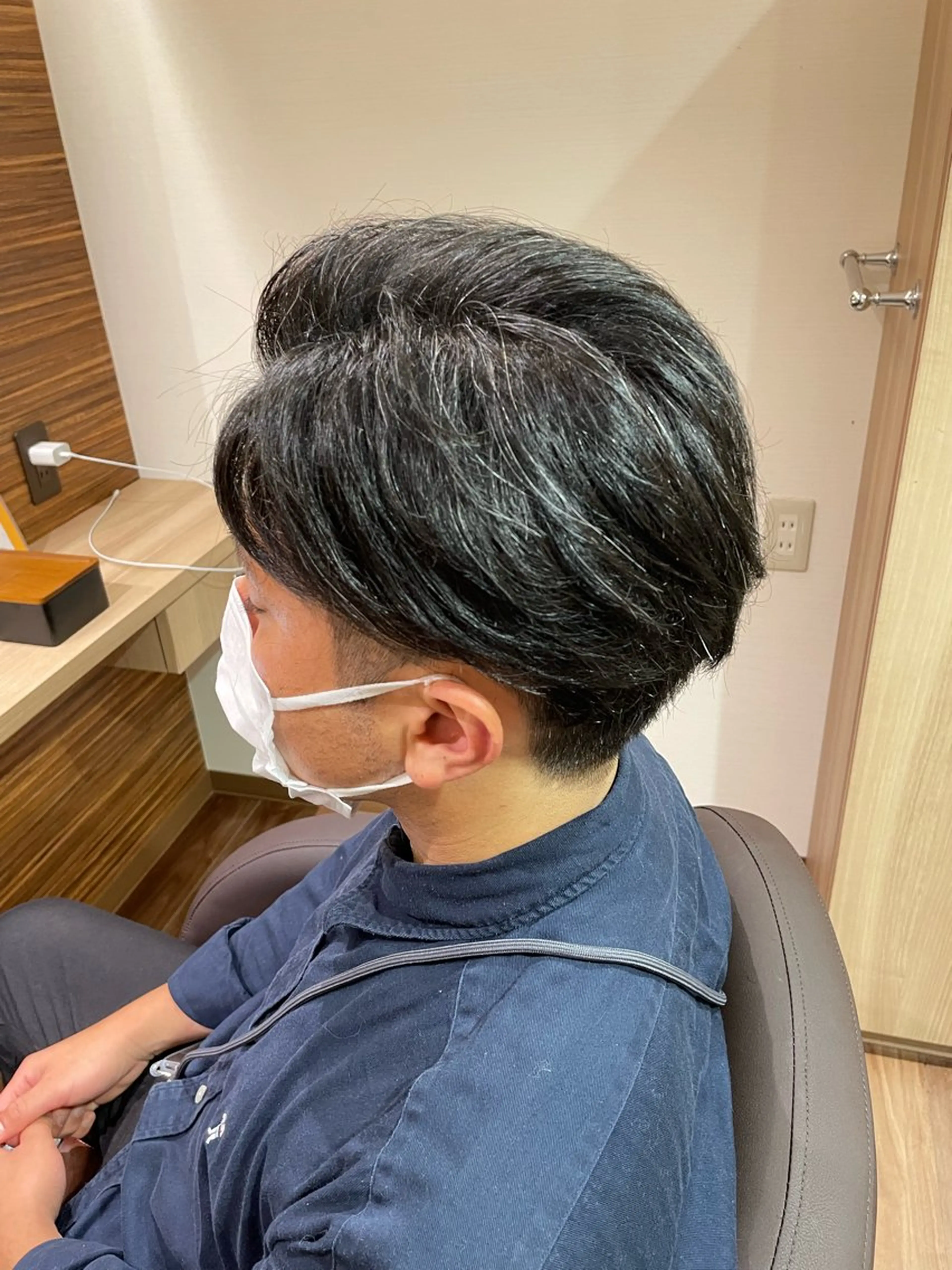 ミディアム メンズ 中嶋 ナカジマのヘアスタイル