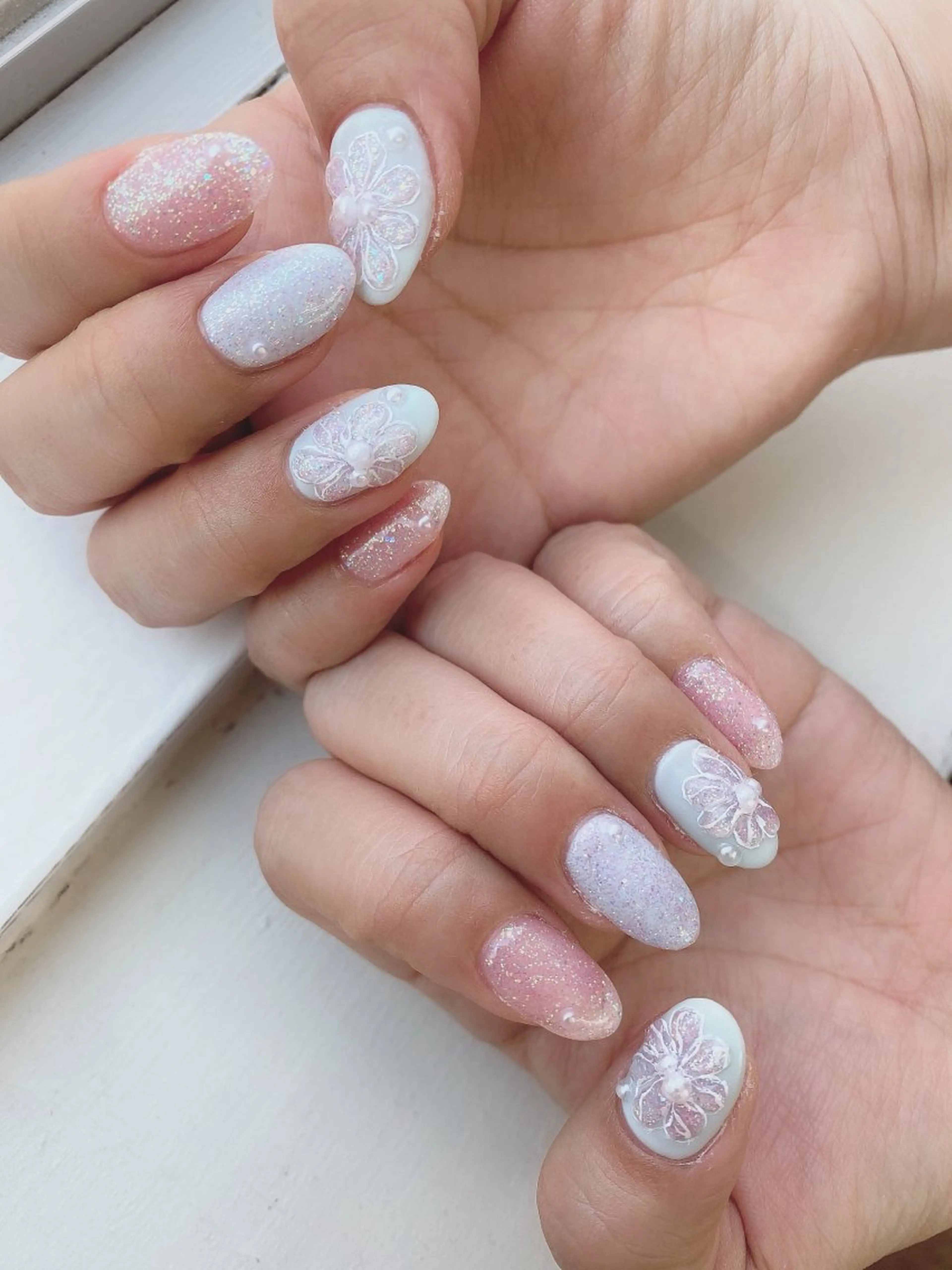 ミディアム ハンドネイル le lien nailのネイルデザイン