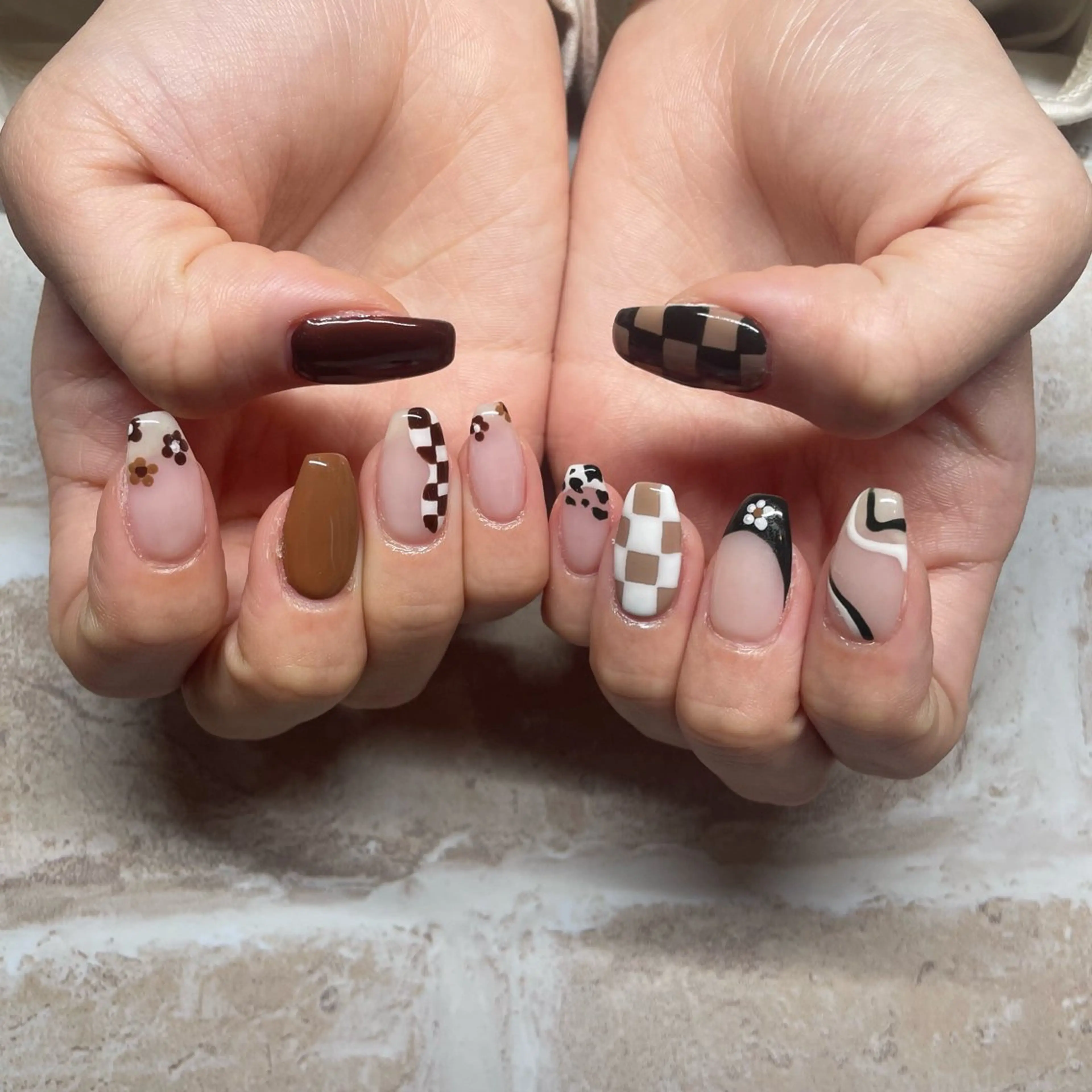 ネイル ハンドネイル オーロラ所属・YUI nailのネイルデザイン