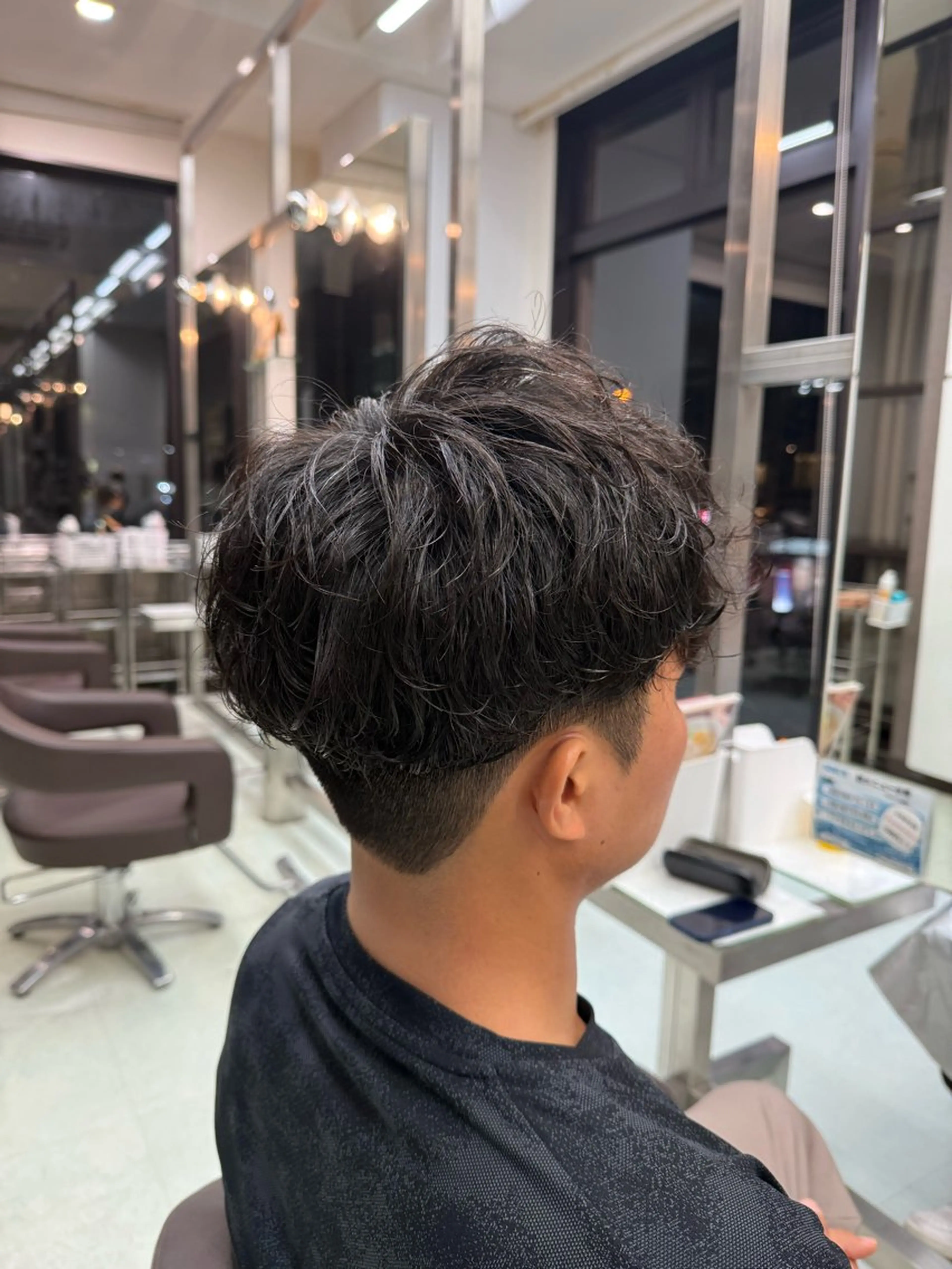 パーマ メンズ メンズパーマ カット パーマ ✨トレンド特化美容師 WILL上村　拳吾のヘアスタイル