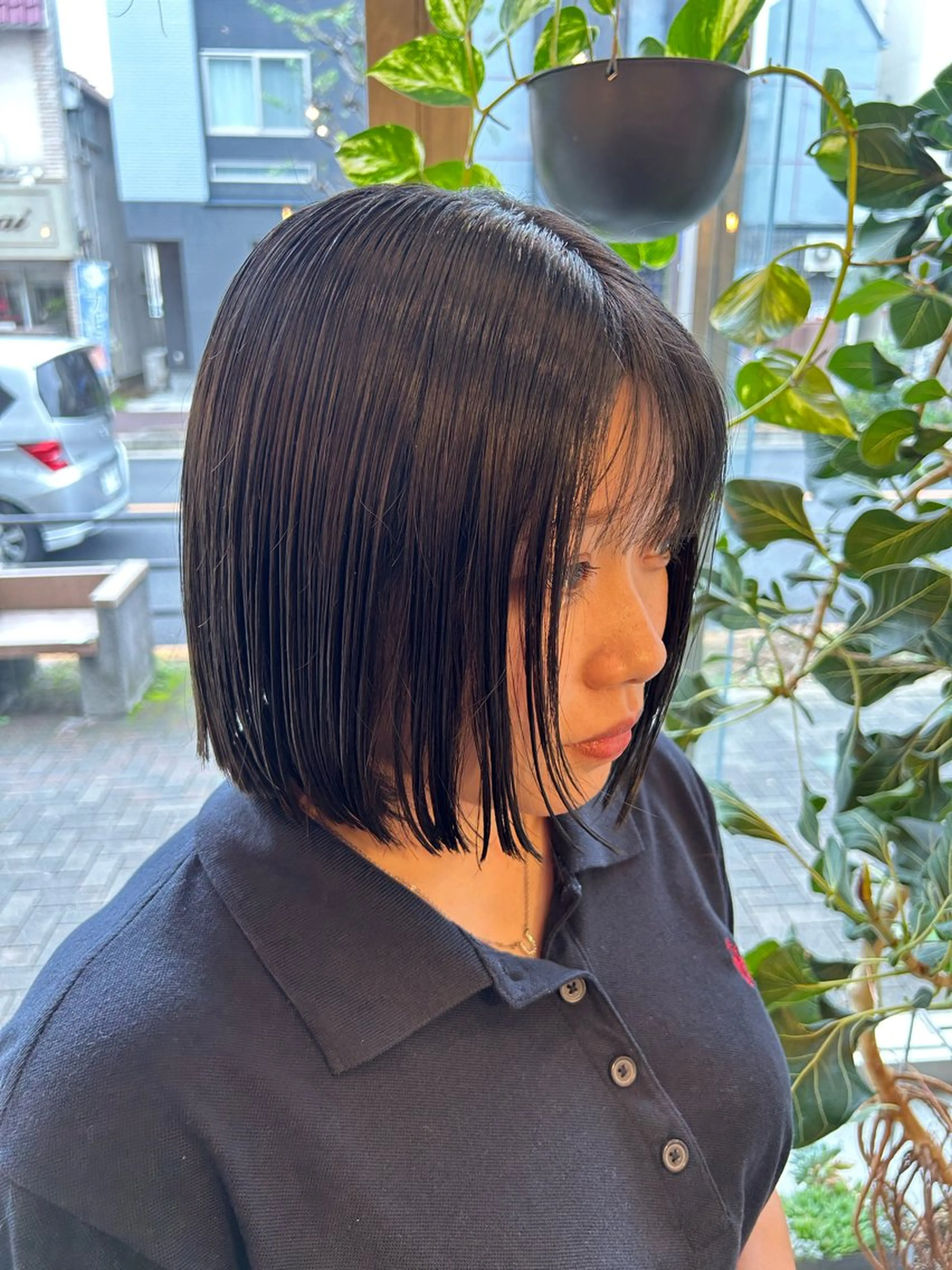 ショート カラー ヘアカラー トリートメント aen parlor所属・💐透明感・ツヤ 💐りゅーきのヘアスタイル