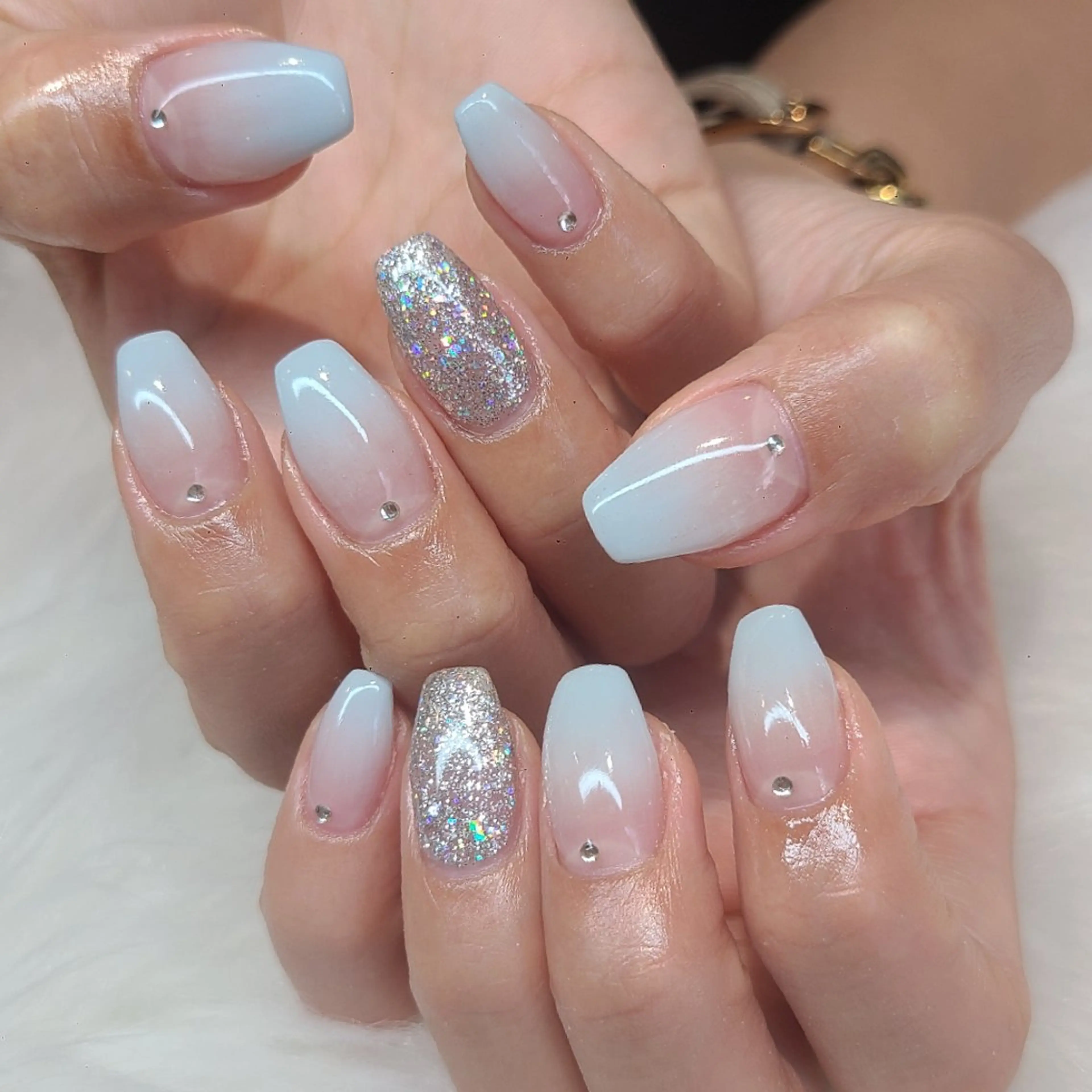 ネイル ハンドネイル 💛うるちゅる 仕上げ💛ERIKAのネイルデザイン