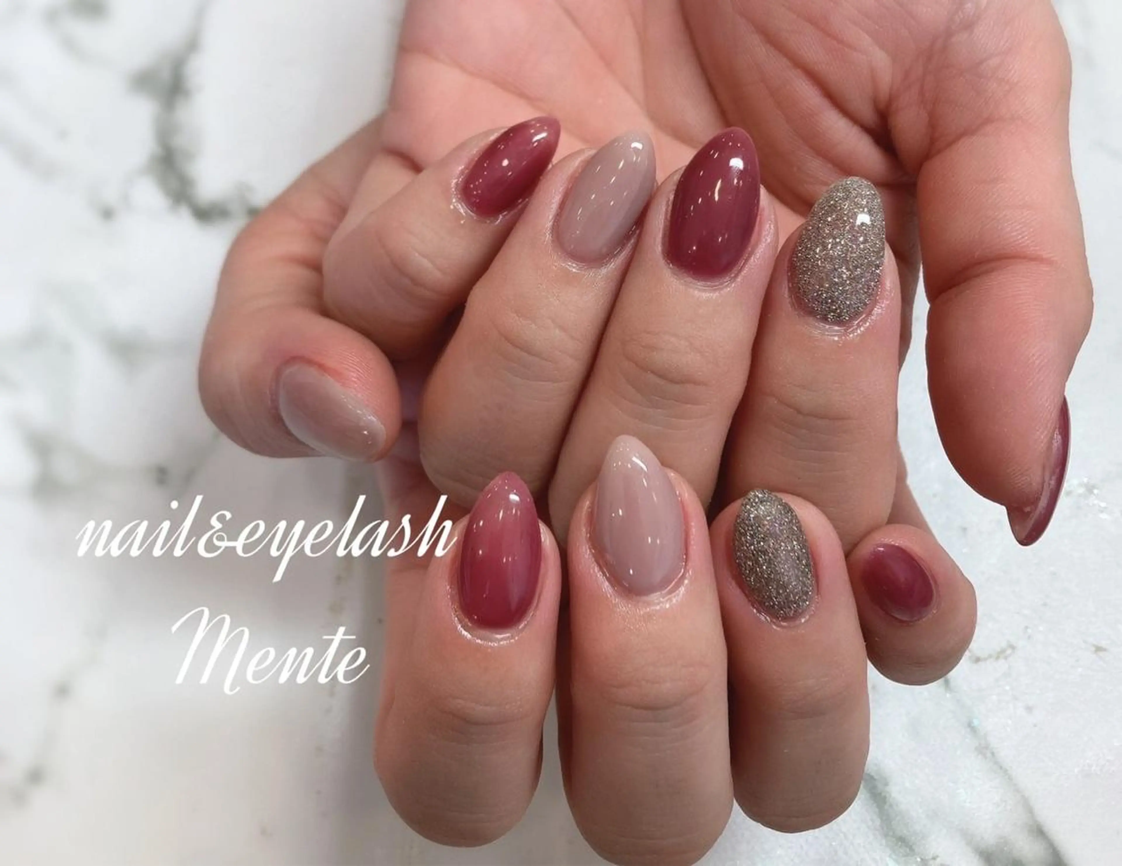 ネイル ハンドネイル Nail room 【Mente】のネイルデザイン