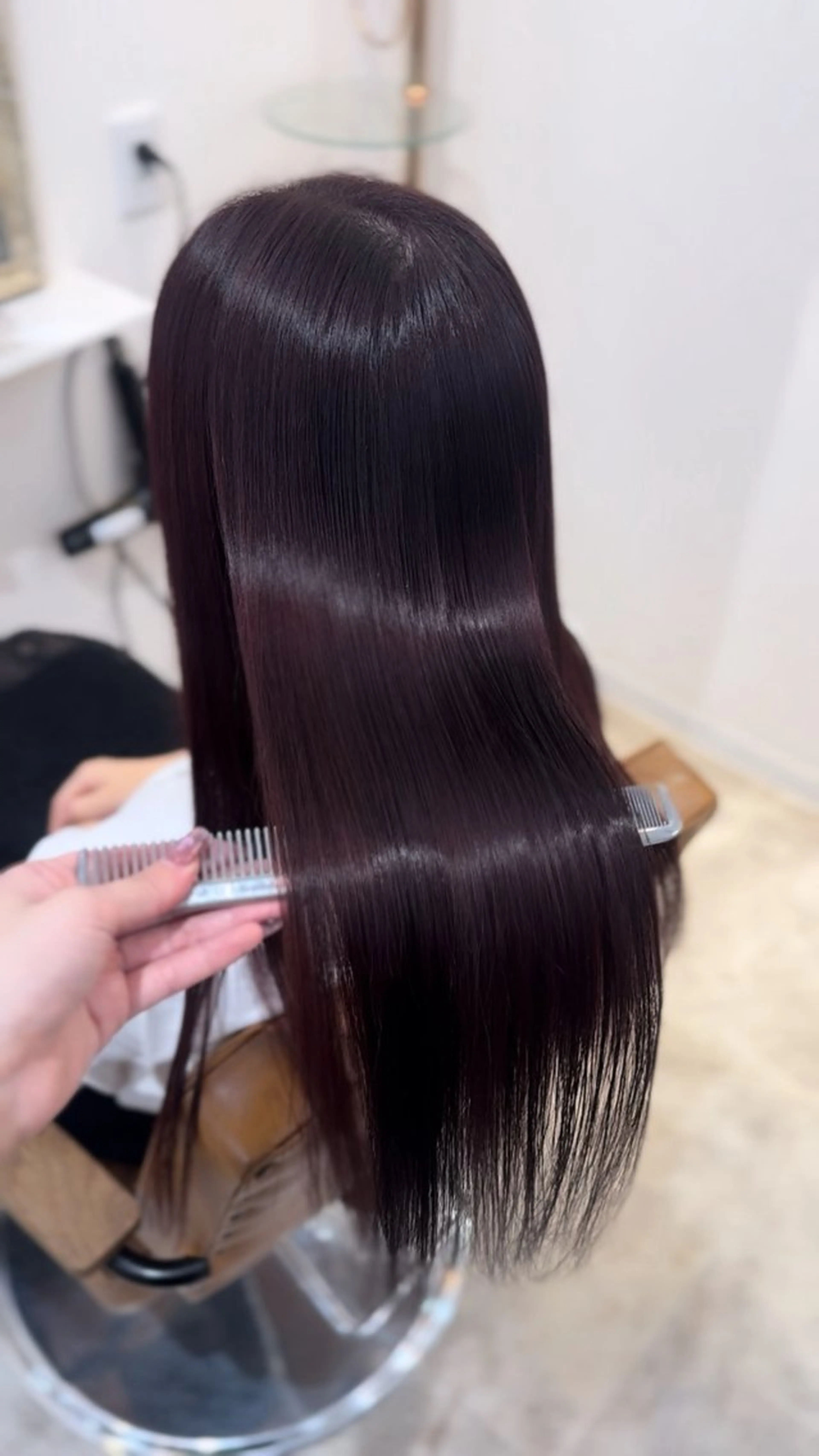 ロング 髪質改善 トリートメント カット ヘアカラー トリートメント 梅田/美髪カラー/ ガーリー🎀/Noeのヘアスタイル