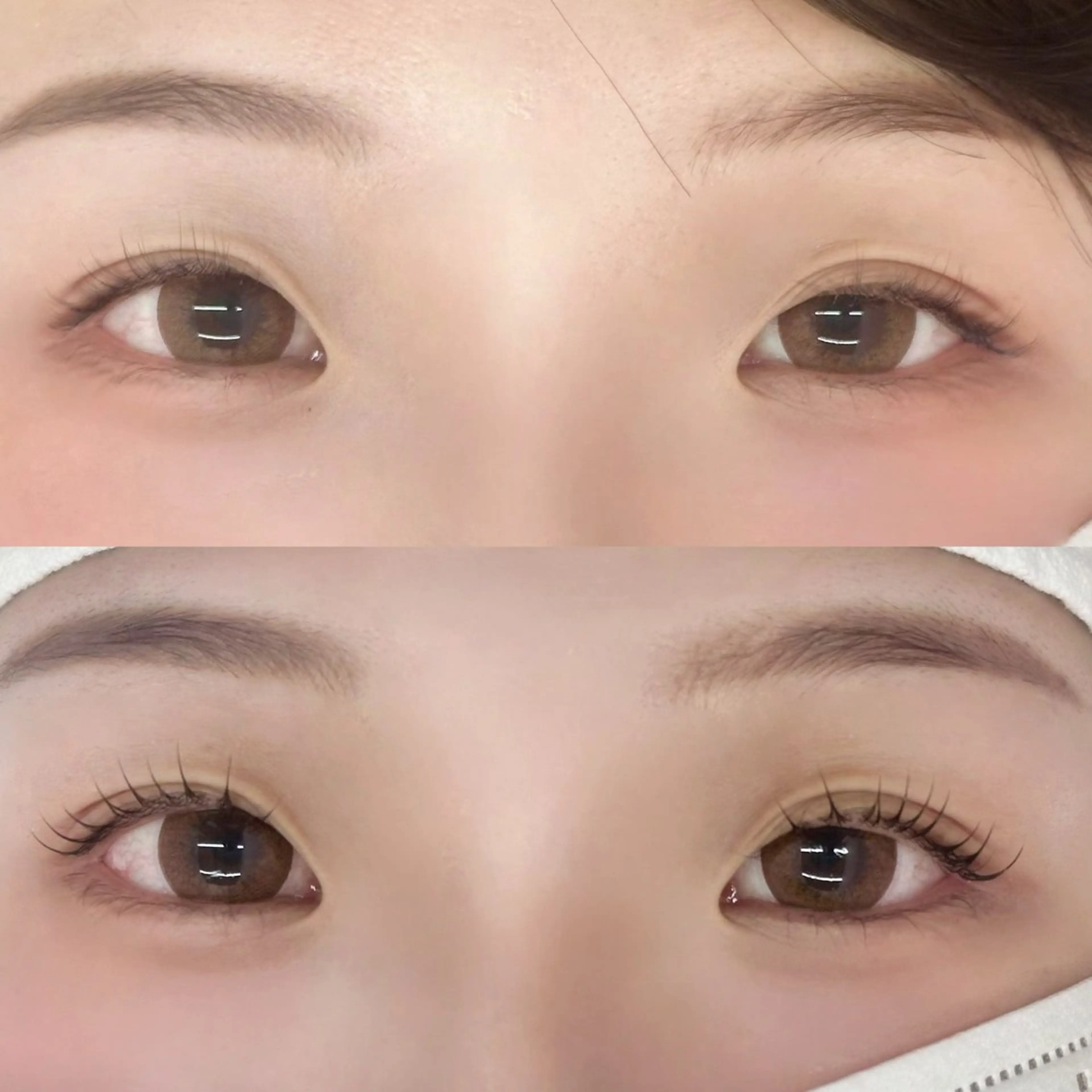 マツエク・マツパ 一重×まつ毛パーマ 髪質改善 elena by artefice所属・塩貝 幸音のマツエク・マツパデザイン