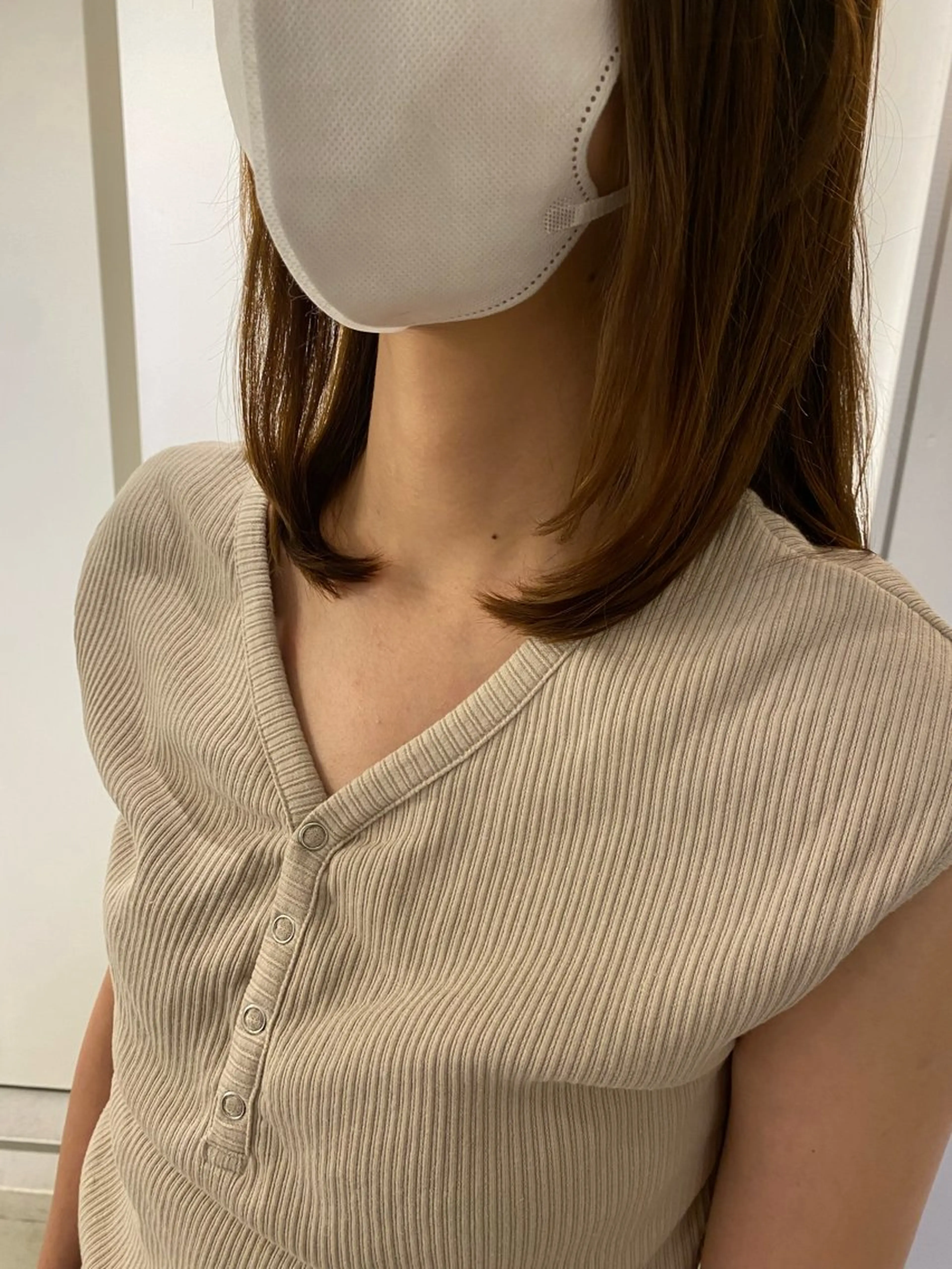 ミディアム パーマ ミディアムパーマ 🤍似合わせカット/ 艶カラー/表参道🫧のヘアスタイル