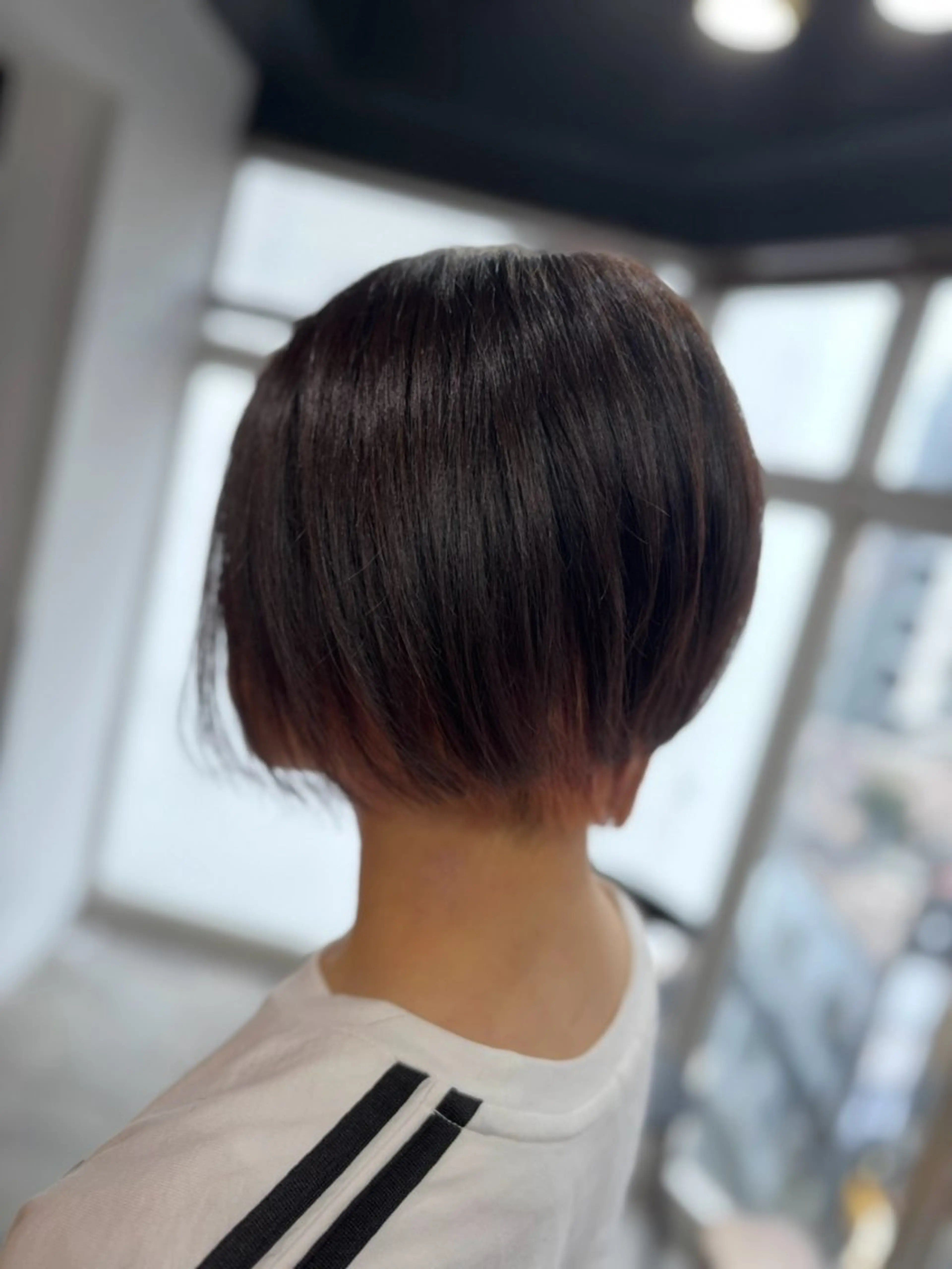 ショート カラー ハンサムショート ショートヘア カット ヘアカラー トリートメント Lapis エクステ /艶カラー/あいかのヘアスタイル
