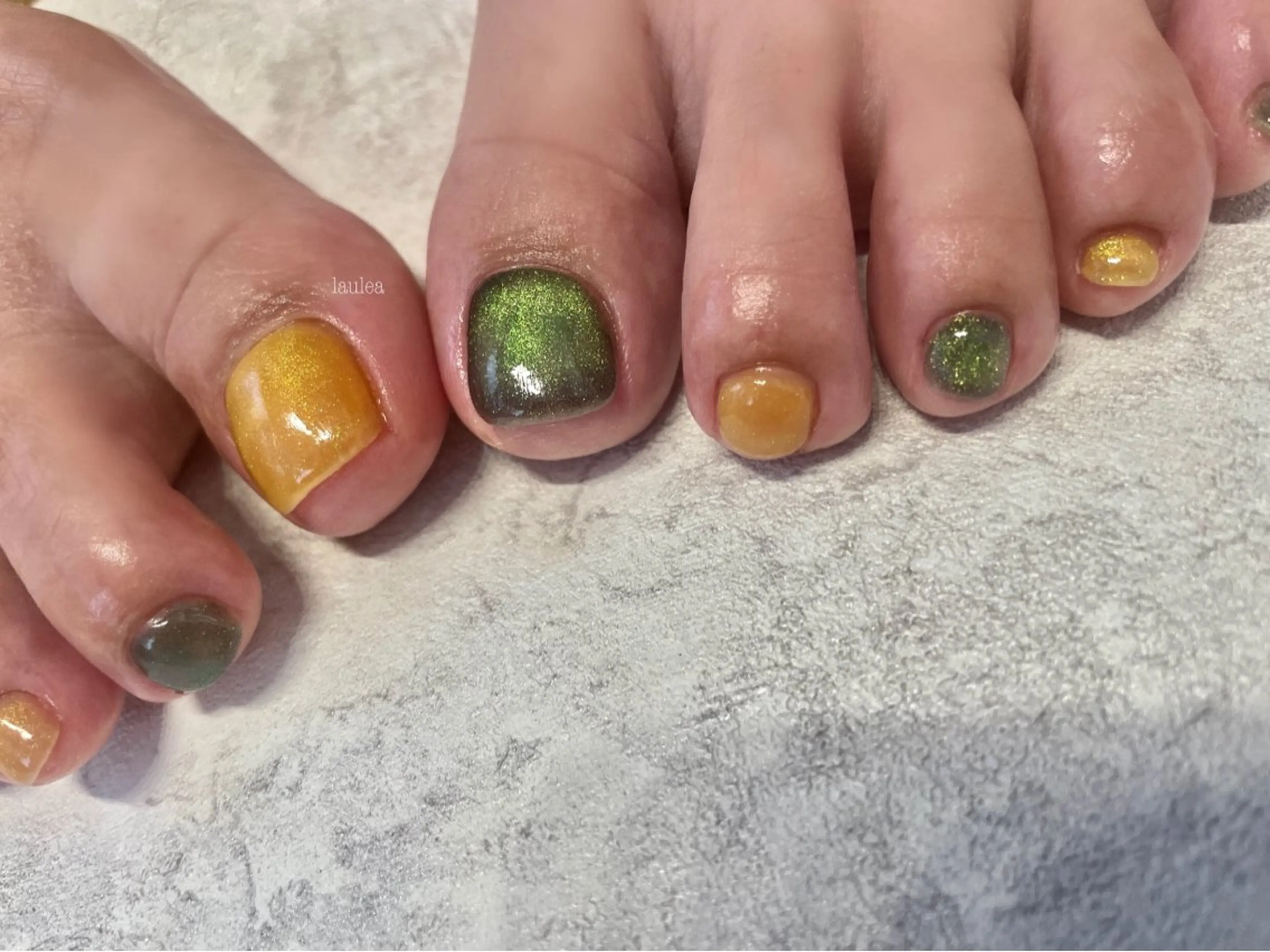 ネイル フットネイル nagase yumiのネイルデザイン