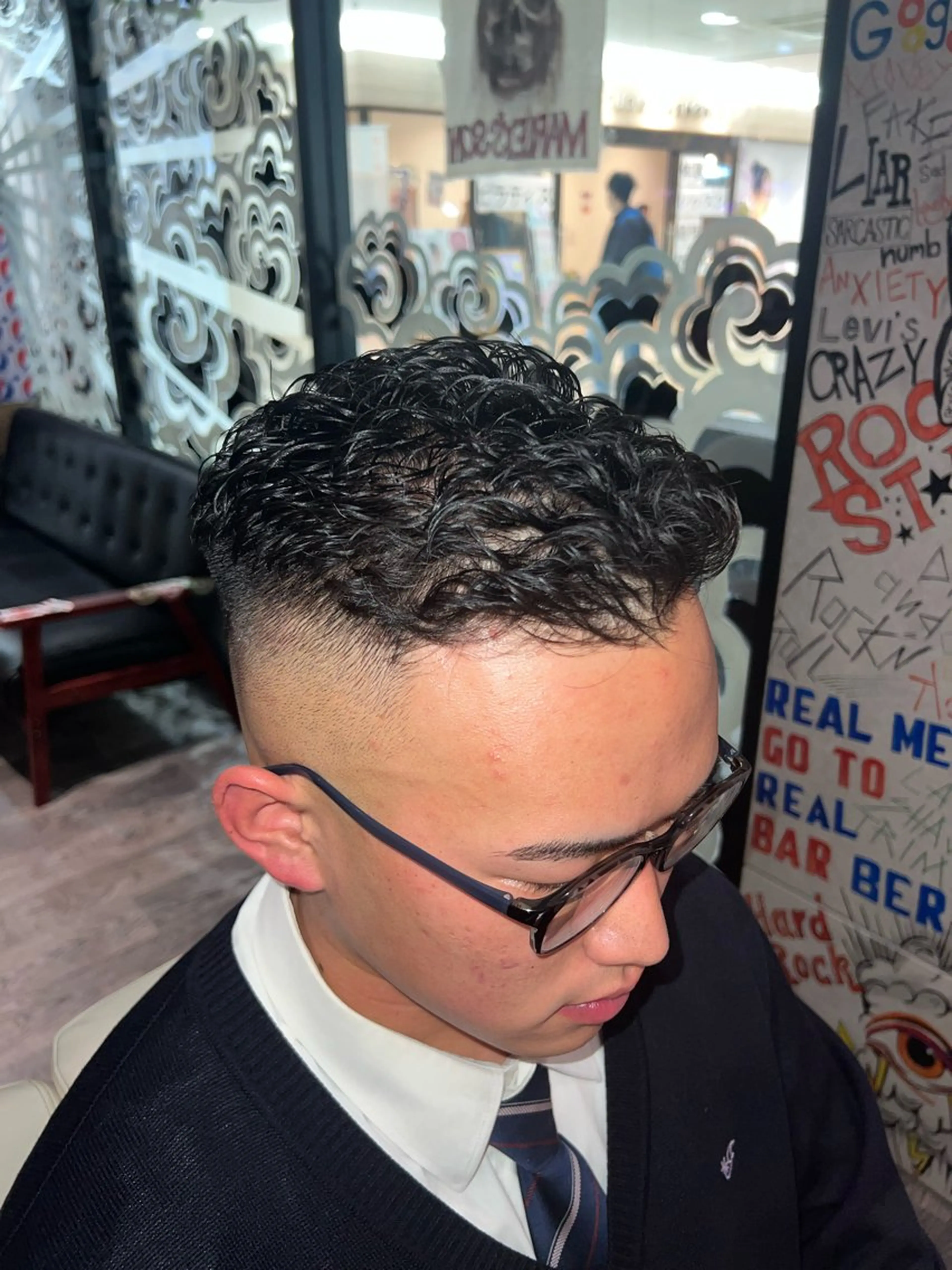 ショート メンズ SON＆MARLEY'S BAR BER所属・江口 沙良のヘアスタイル