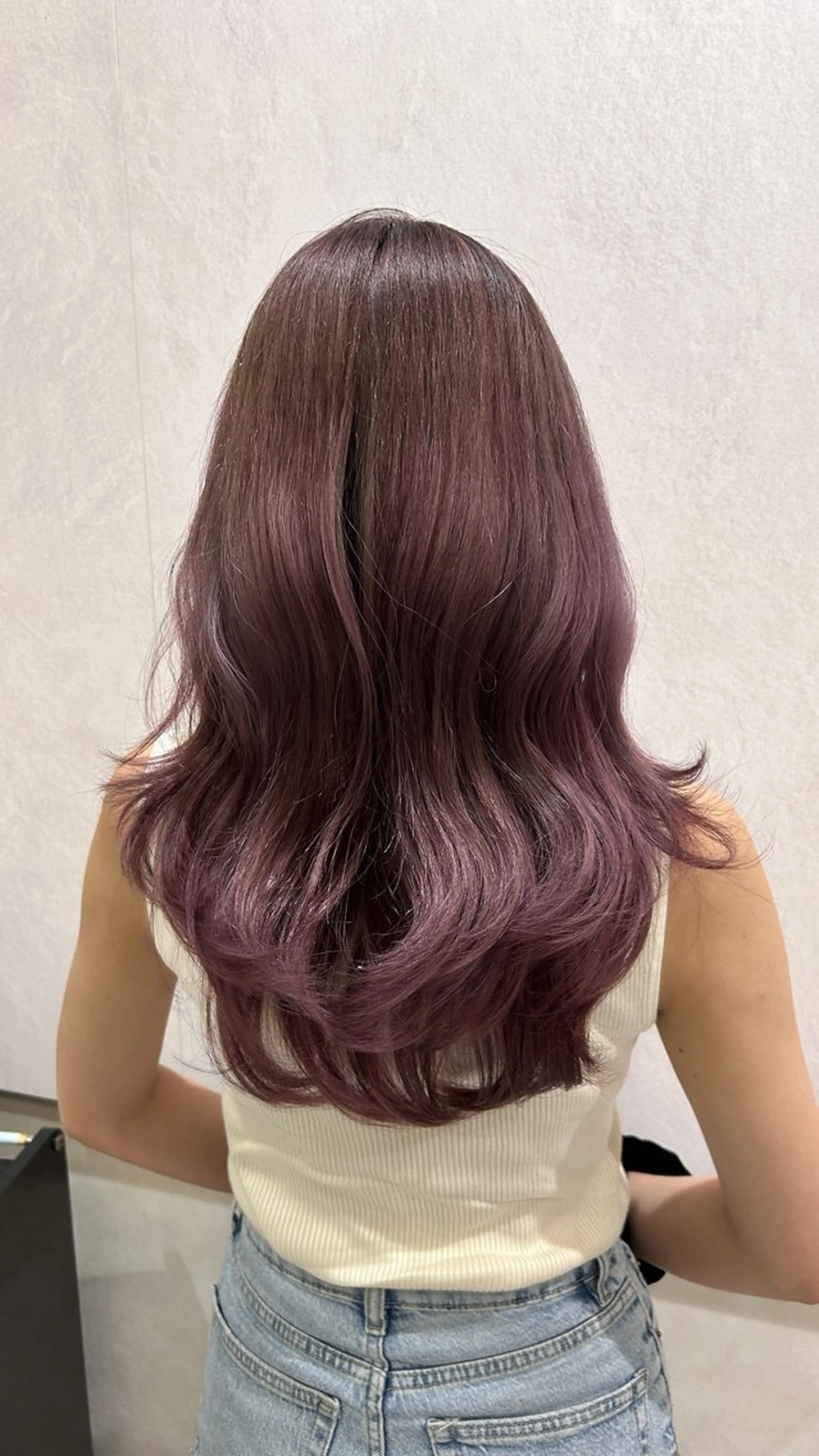 ロング ピンクブラウン 艶カラー/ よしみ🥣のヘアスタイル