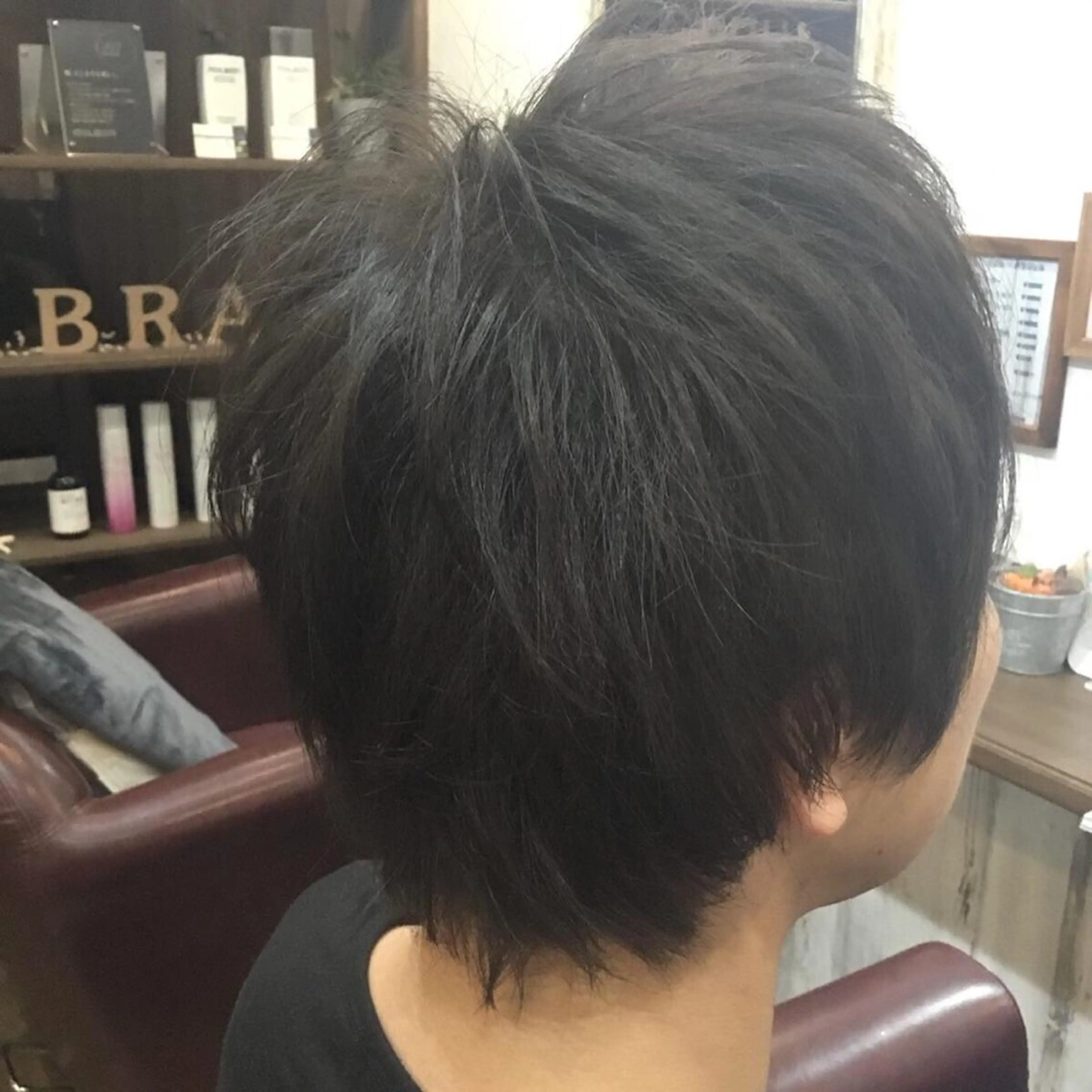 ショート カラー メンズ embrace エンブレイスのヘアスタイル