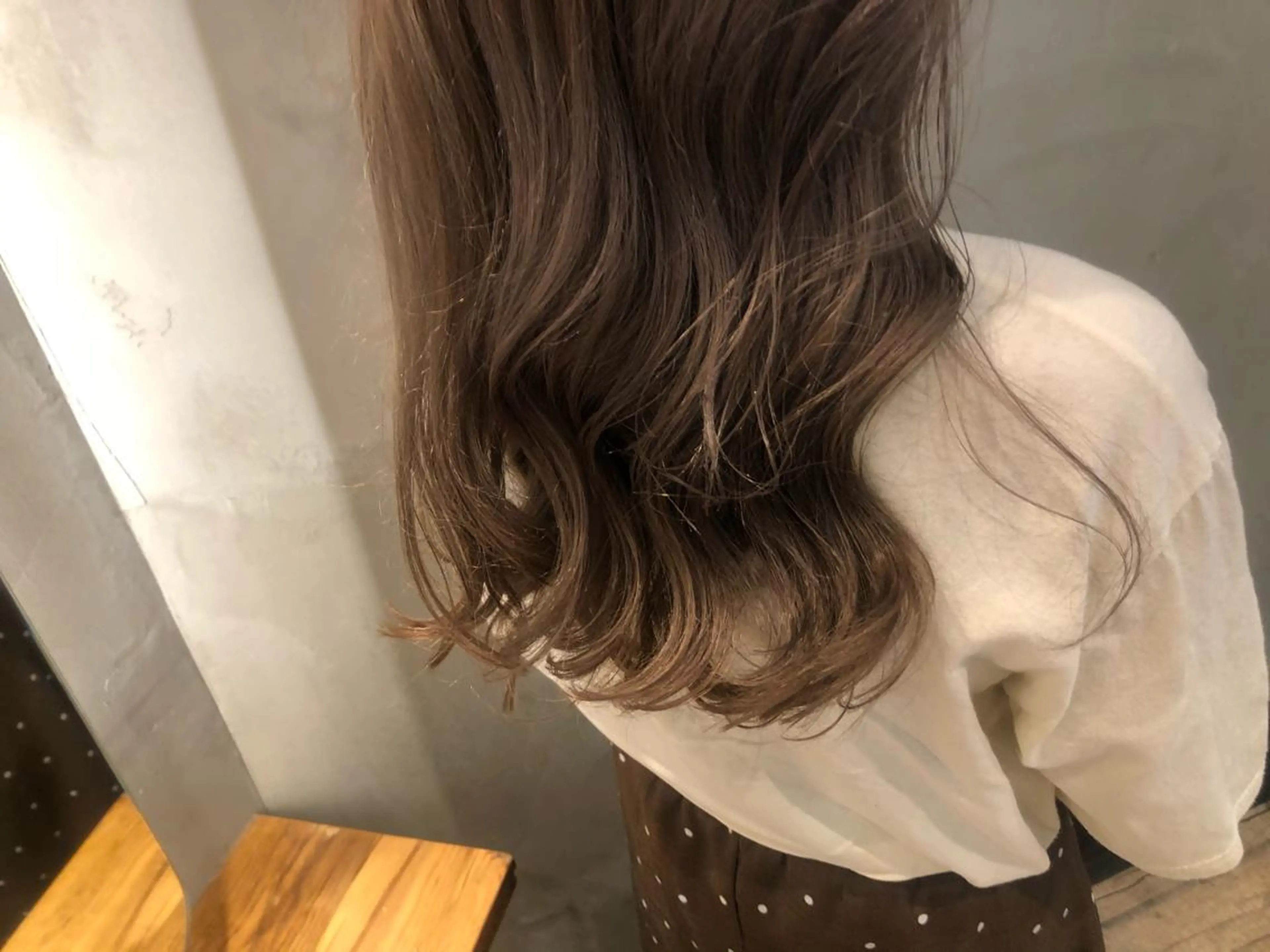 ミディアム カラー パーマ ヘアアレンジ ベージュカラー パープルカラー カット ヘアカラー トリートメント 顔周りcut・ご相談 ＝新宿しずく🇰🇷のヘアスタイル