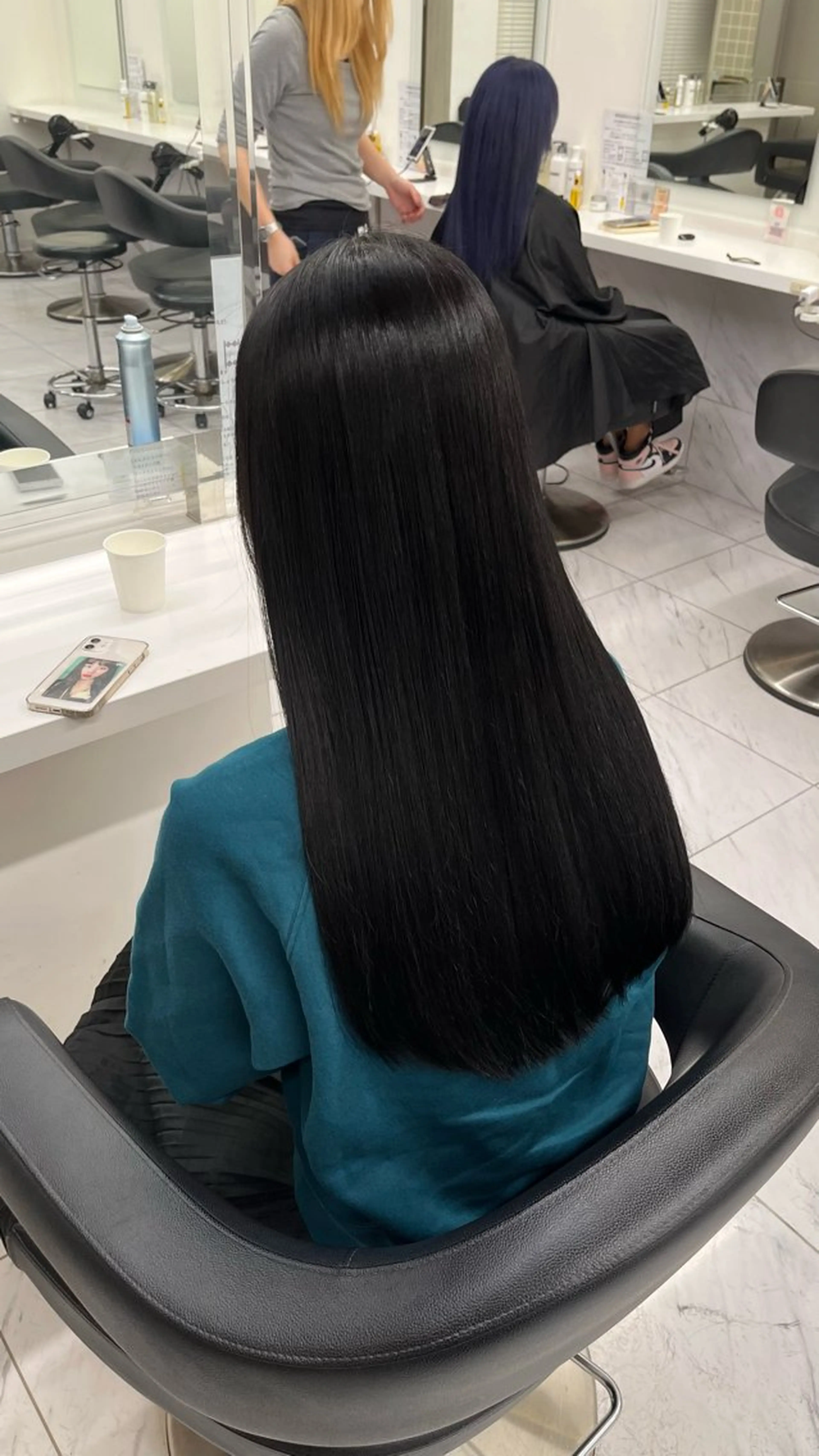 ロング カラー ヘアアレンジ ヘアカラー トリートメント 🫧艶カラー🫧 /白髪染め/横浜のヘアスタイル