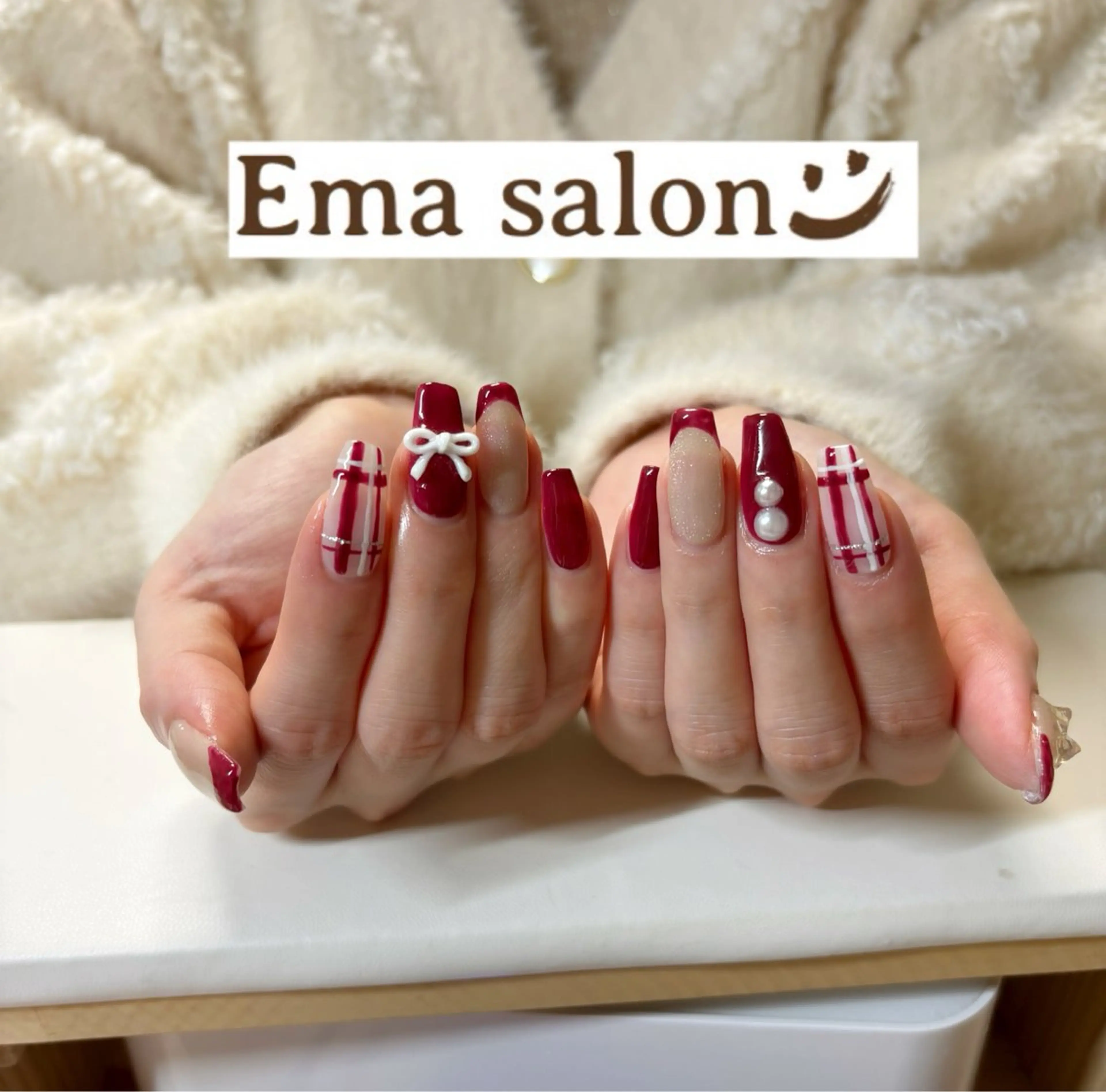 ネイル 持ち込み ハンドネイル Ema salon所属・Ema salon hiromiのネイルデザイン