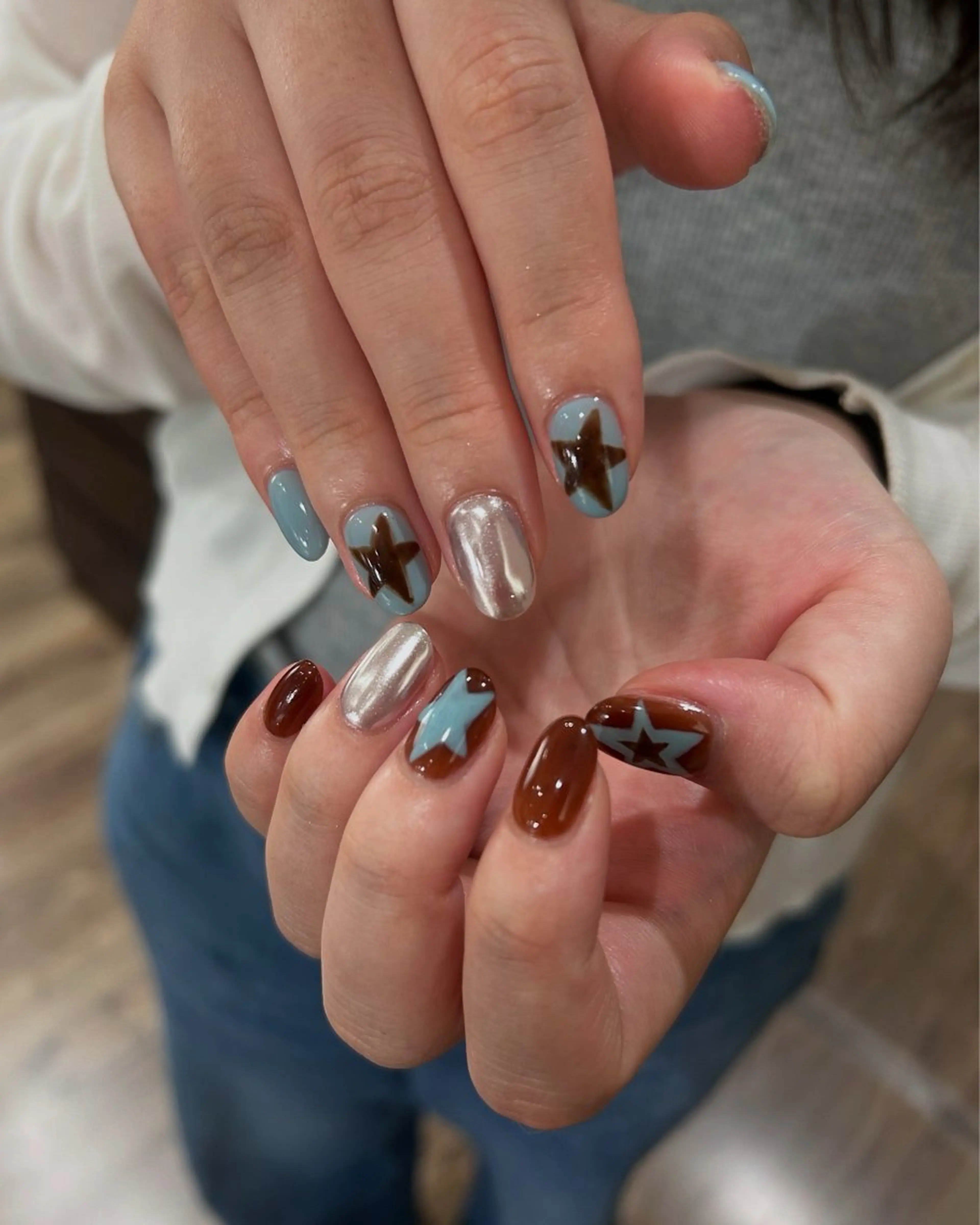 ネイル 持ち込み ハンドネイル nailsalon MONICA所属・MONICA_ hanechaaanのネイルデザイン