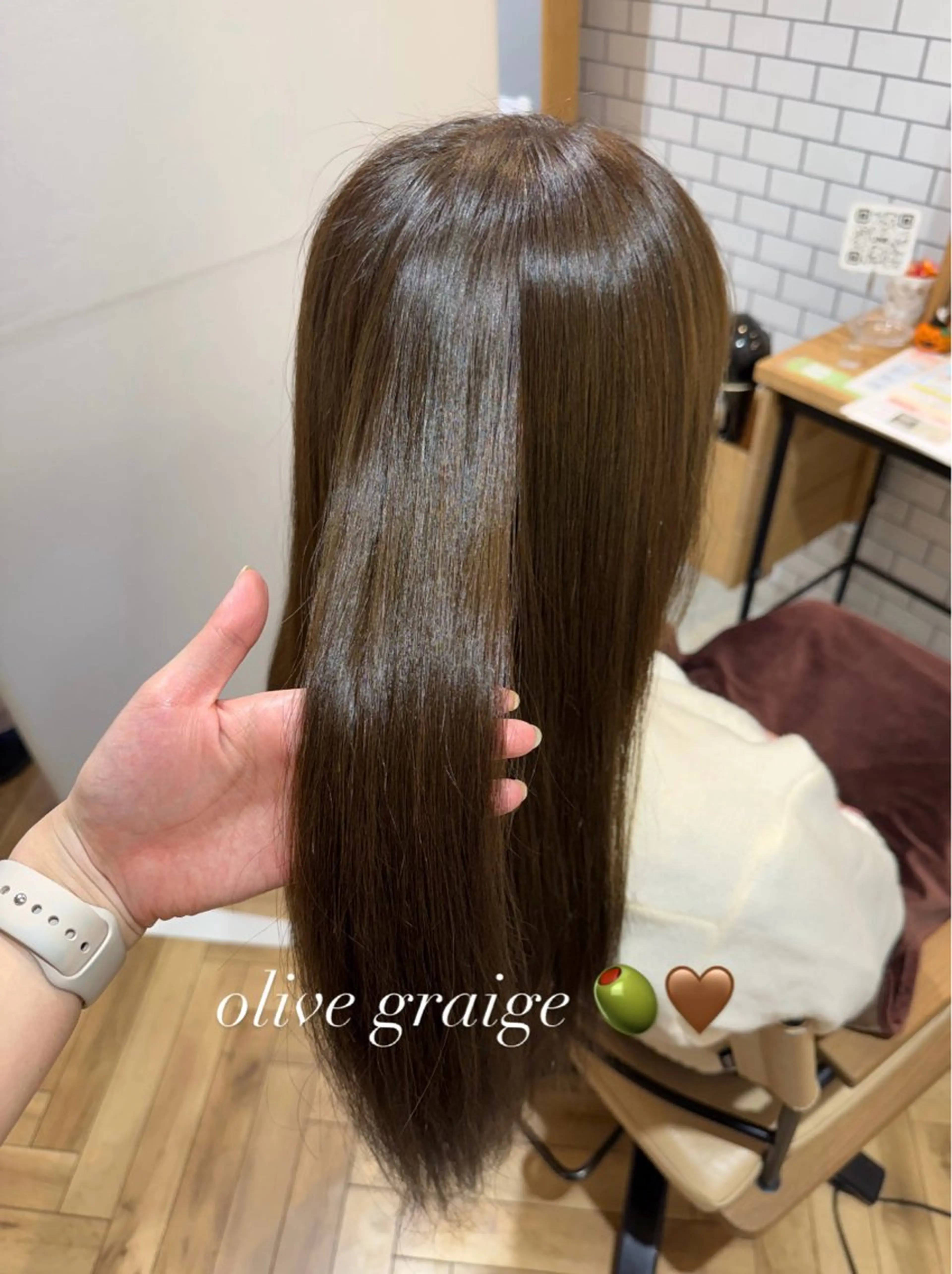 ロング カラー 透明感カラー カット ヘアカラー 中根 乙葉 / nabi 船橋のヘアスタイル