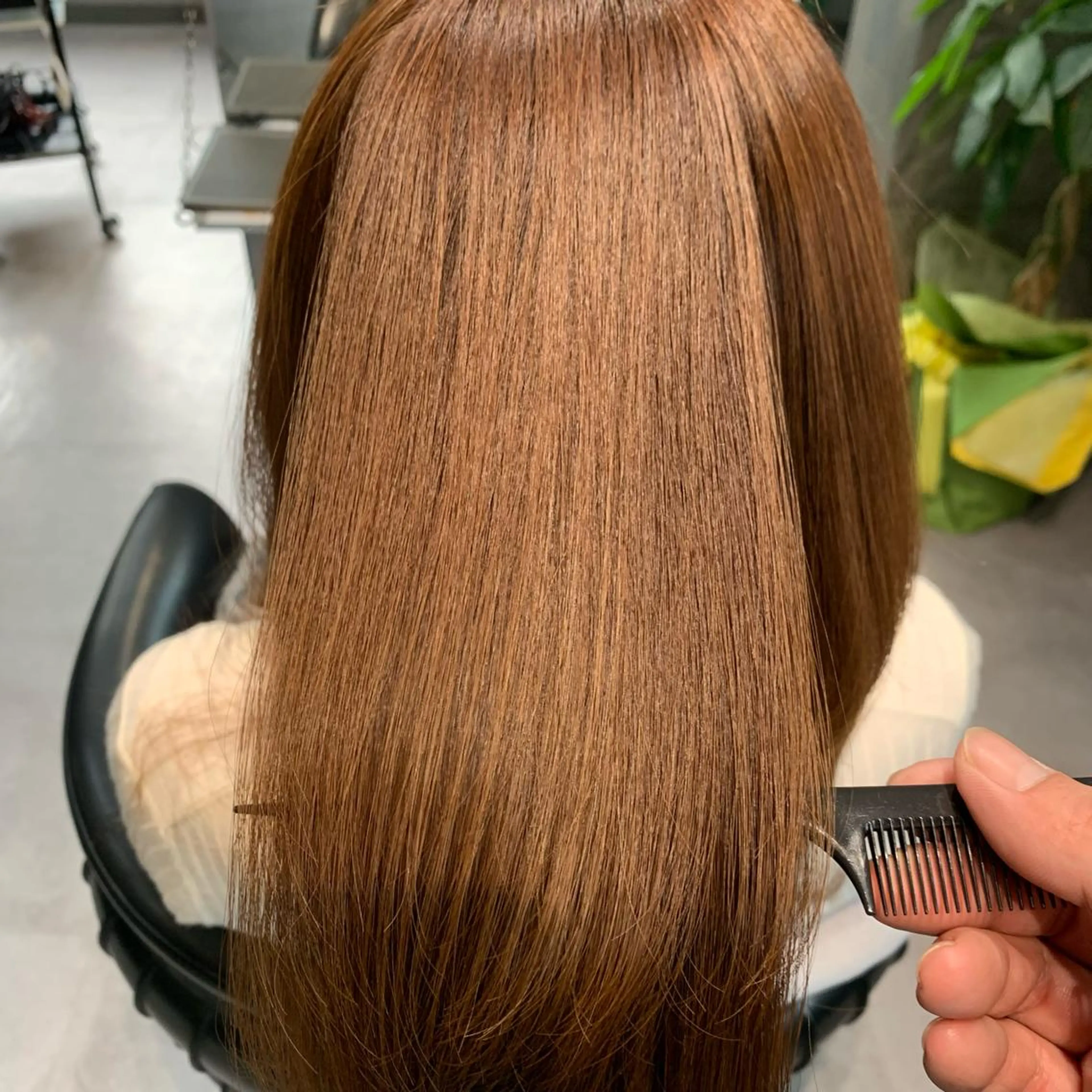 ロング トリートメント ディレクター鮫島 俊介のヘアスタイル