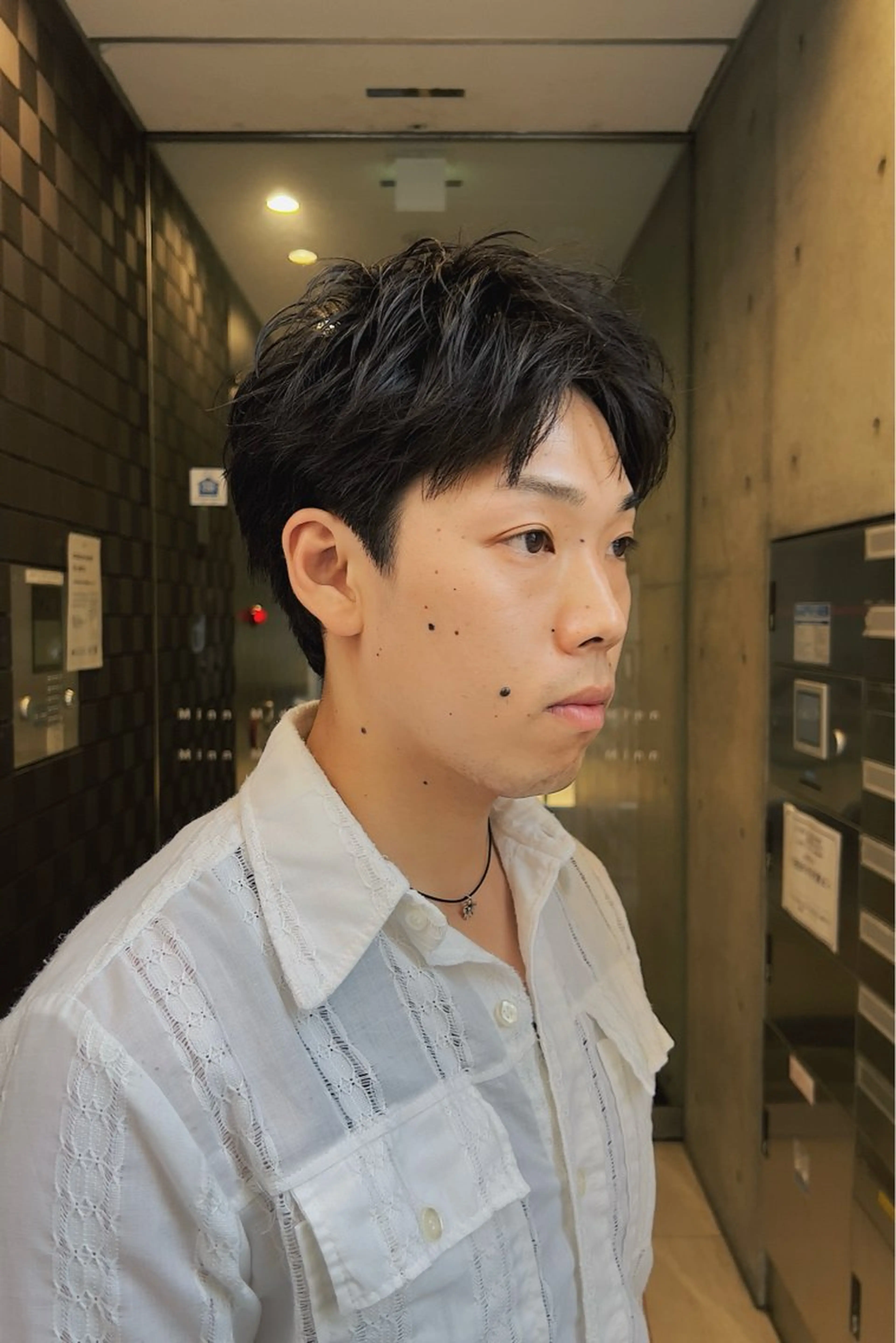 メンズ カット 大阪メンズハイトーン /スパイキー/RAIのヘアスタイル