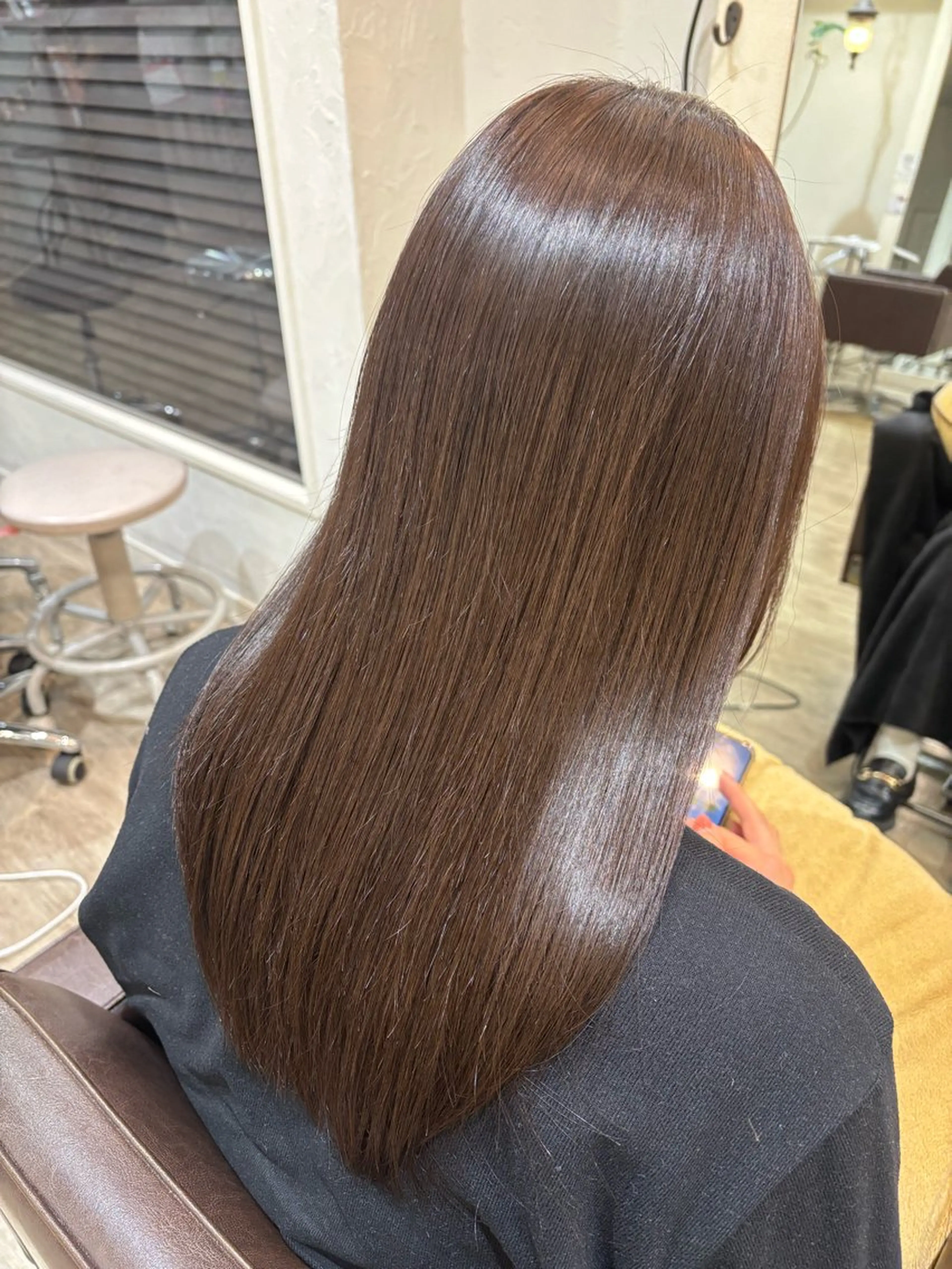 ミディアム カラー ヘアカラー hina /大曽根駅のヘアスタイル