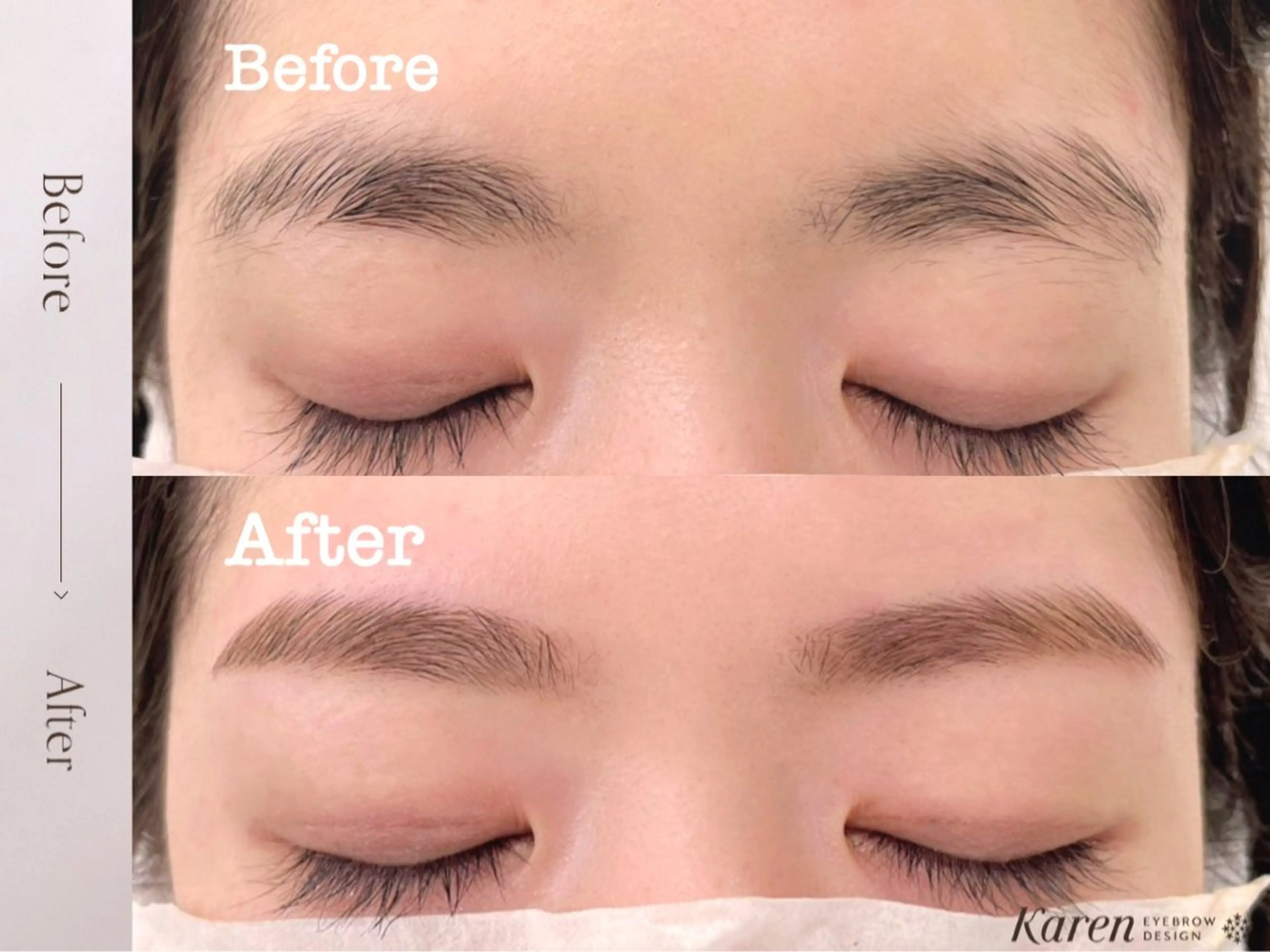 アイブロウ kenje luscaのヘアスタイル