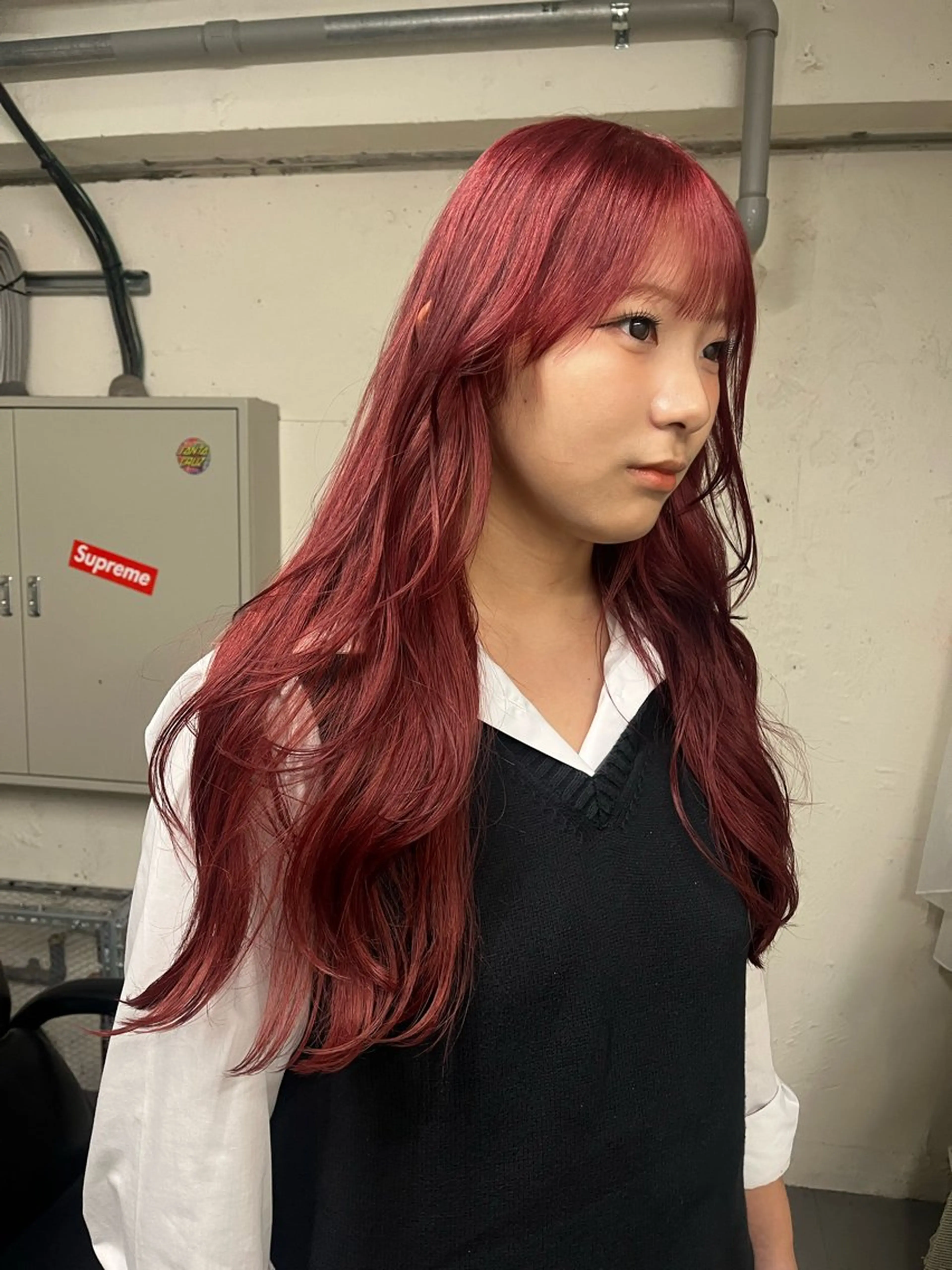 カラー ヘアカラー 秋濱 佳穂のヘアスタイル