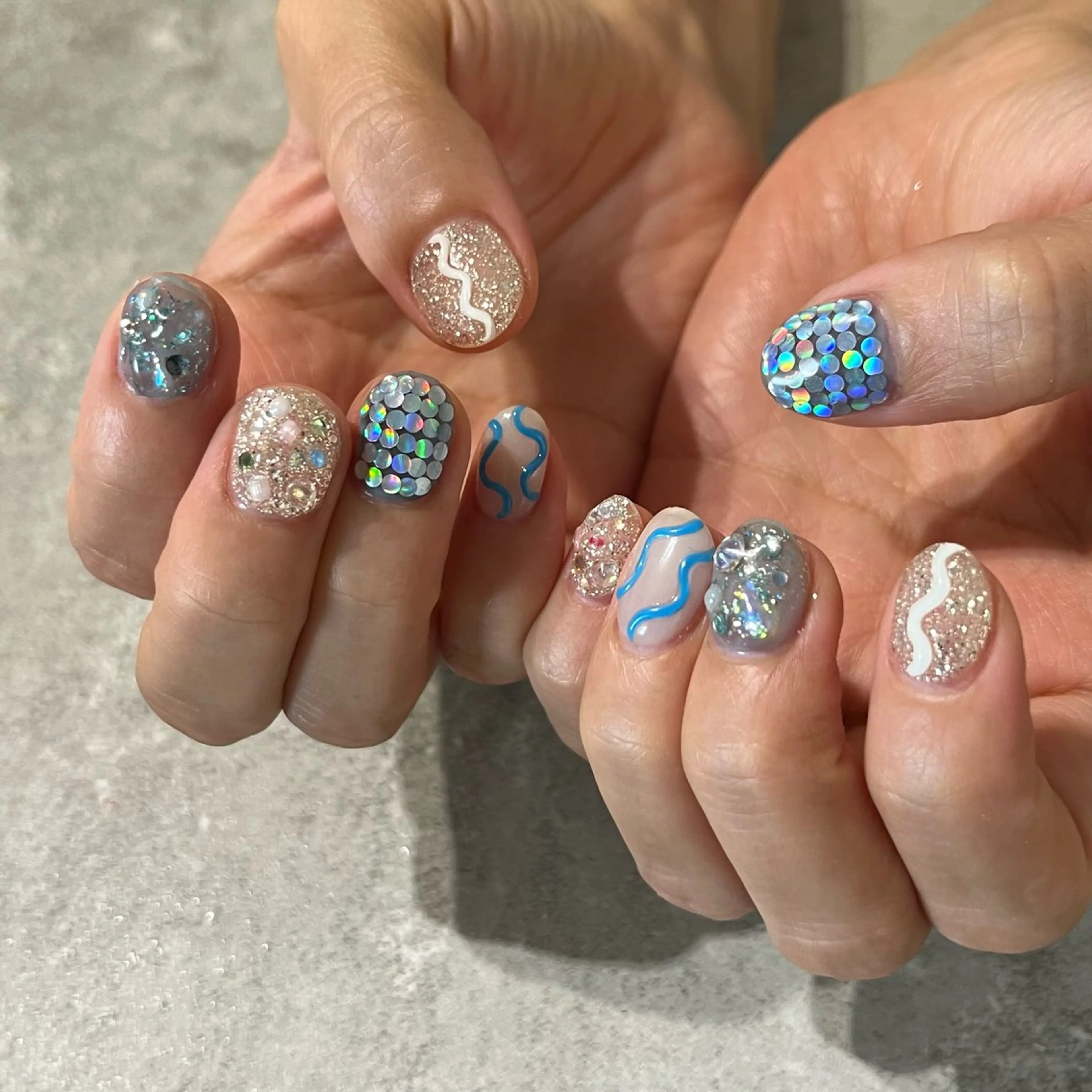 ネイル ハンドネイル Lélia nail Himariのネイルデザイン