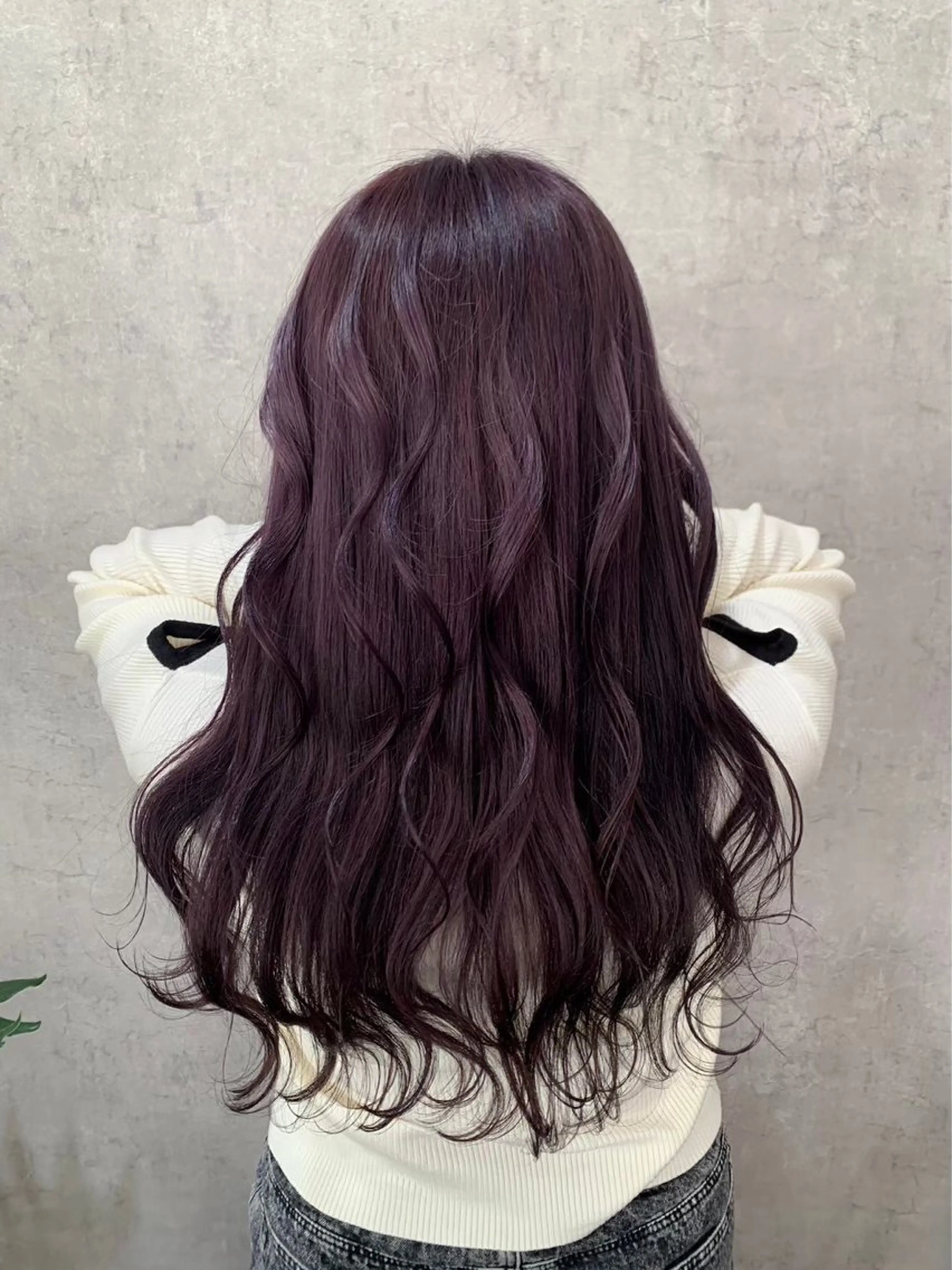 ロング カラー ヘアカラー 小島 姫奈里のヘアスタイル