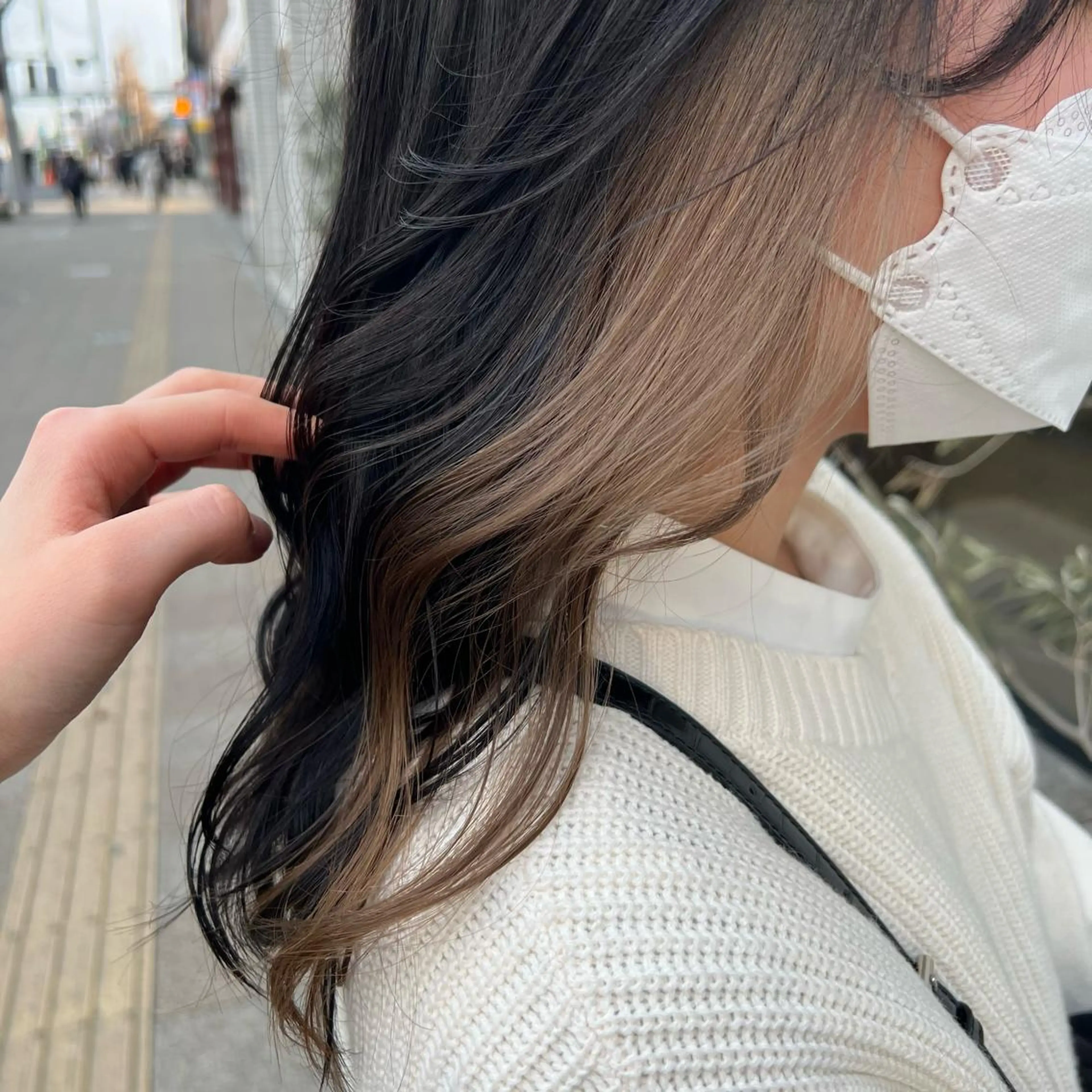 カラー 宮下 志織のヘアスタイル