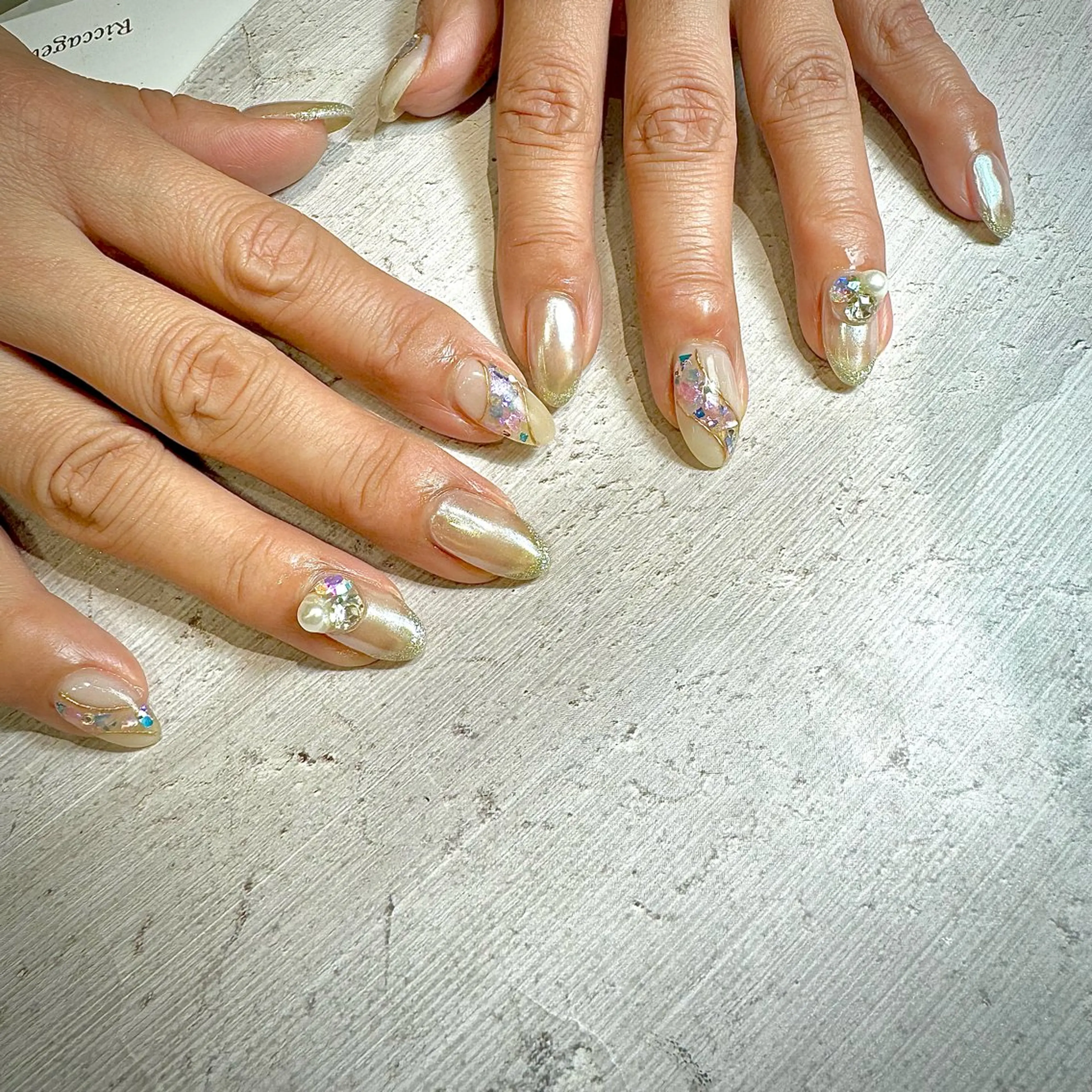 ネイル ハンドネイル nail&eyelash mate所属・京都/東向日/桂 ayumiのネイルデザイン