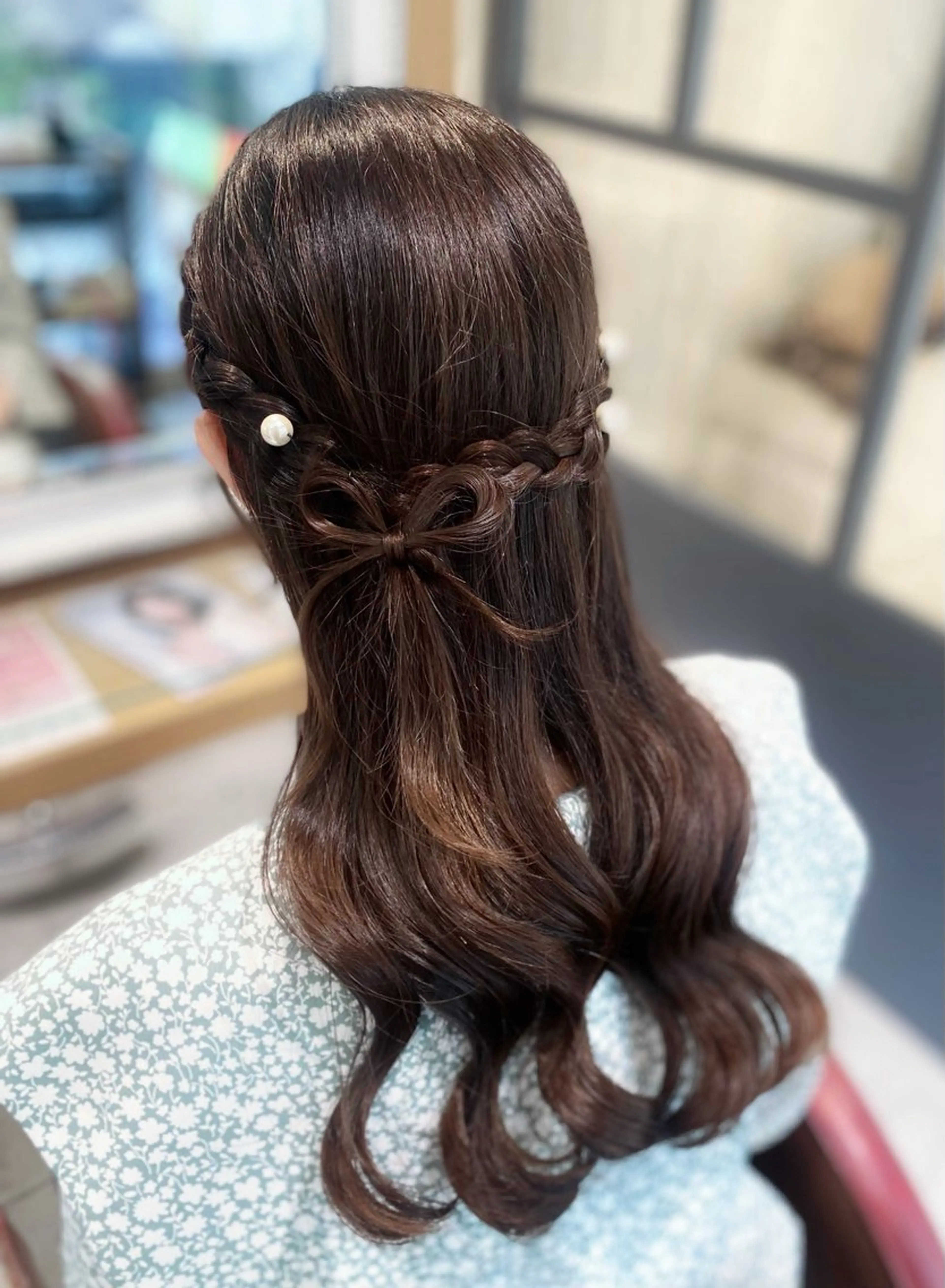 ロング ヘアアレンジ ヘアメ🪄︎︎ ことり🐣のヘアスタイル
