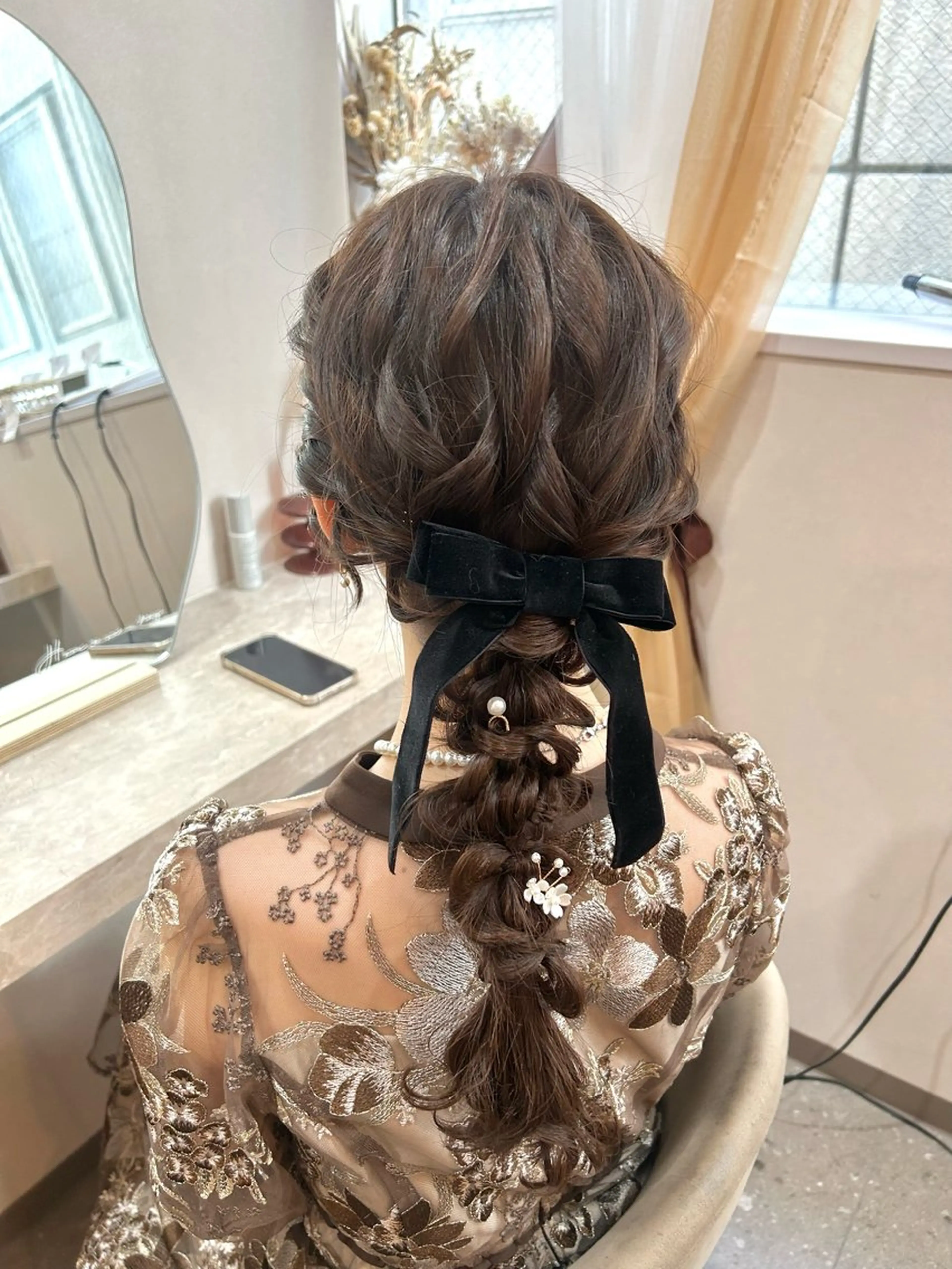 ロング ヘアセット 平沼 葉津紀のその他イメージ