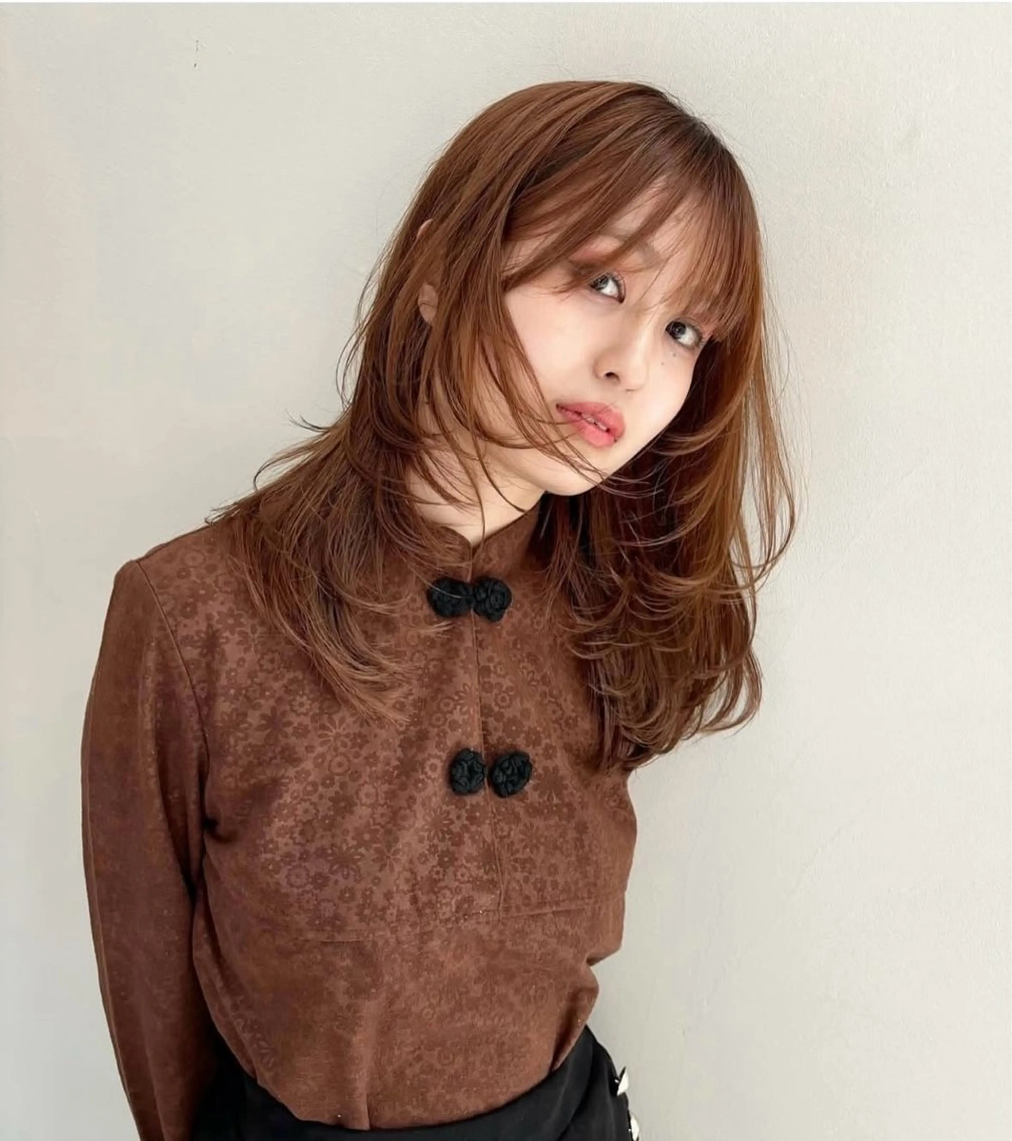 ロング 大野 真央のヘアスタイル