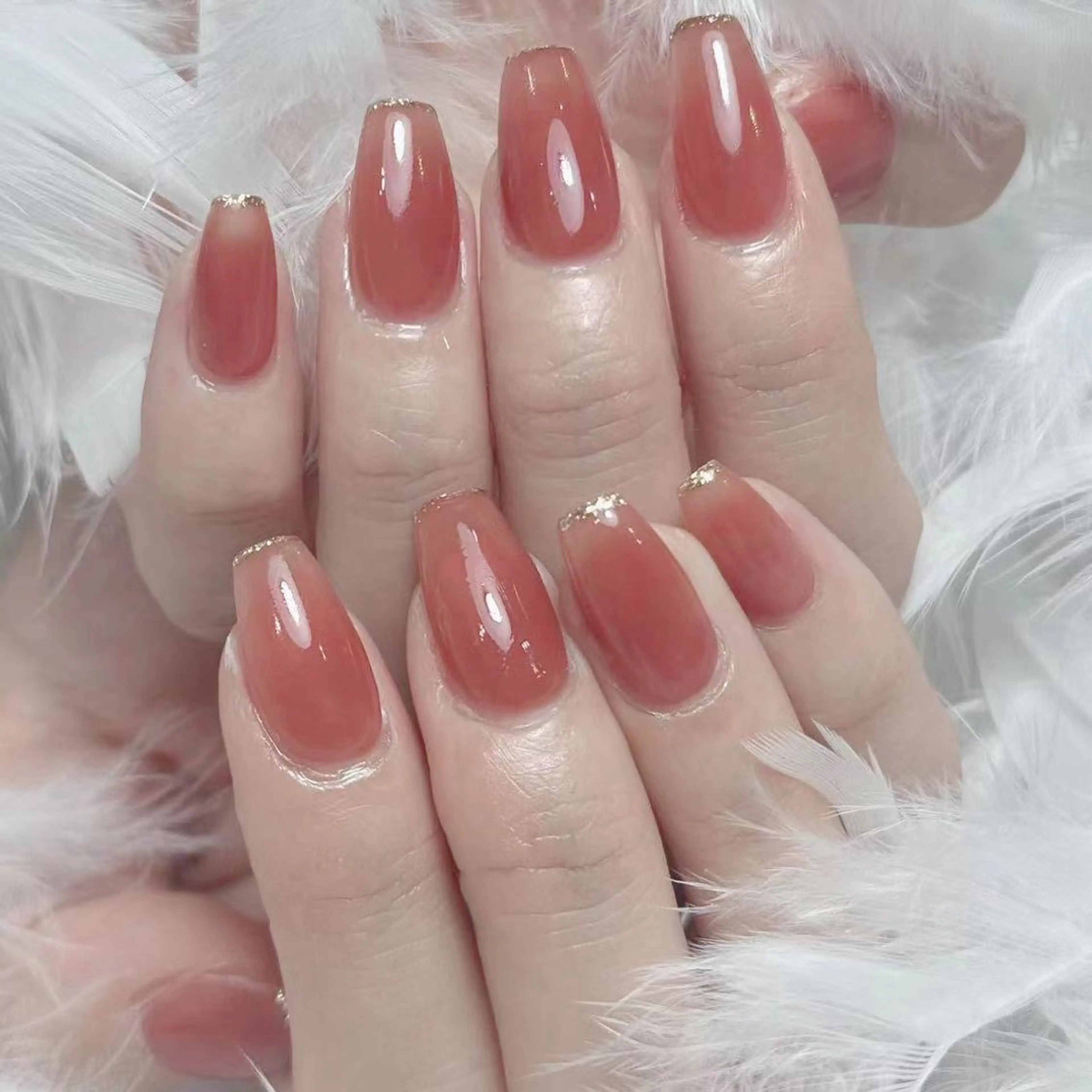 ネイル アートネイル オーロラネイル ガーリー キラキラネイル 韓国ネイル Diamond NAIL✨のネイルデザイン