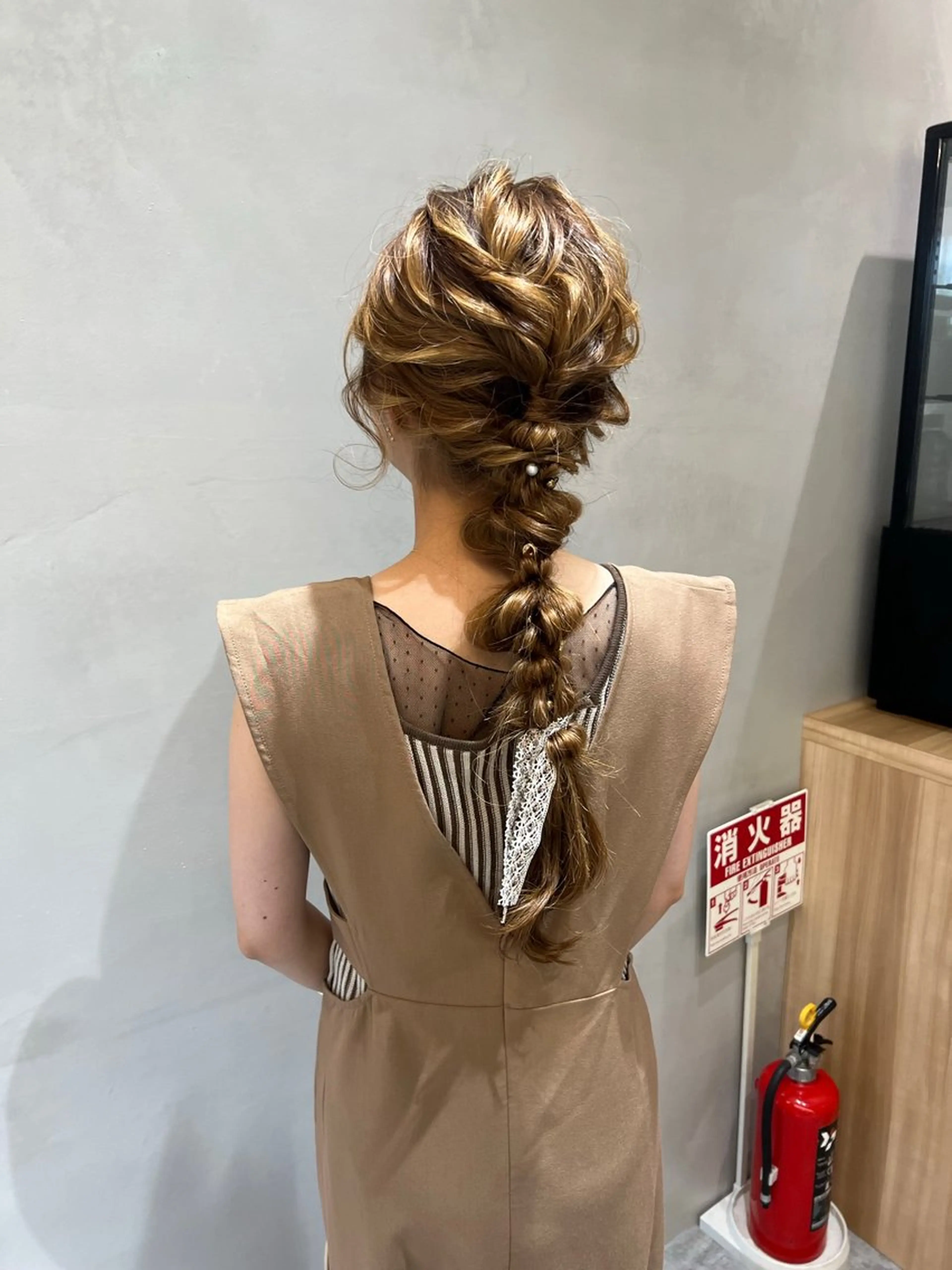 ヘアアレンジ ヘアセット 名駅ヘアセット💎耳 ツボ🦋Wakanaのヘアスタイル