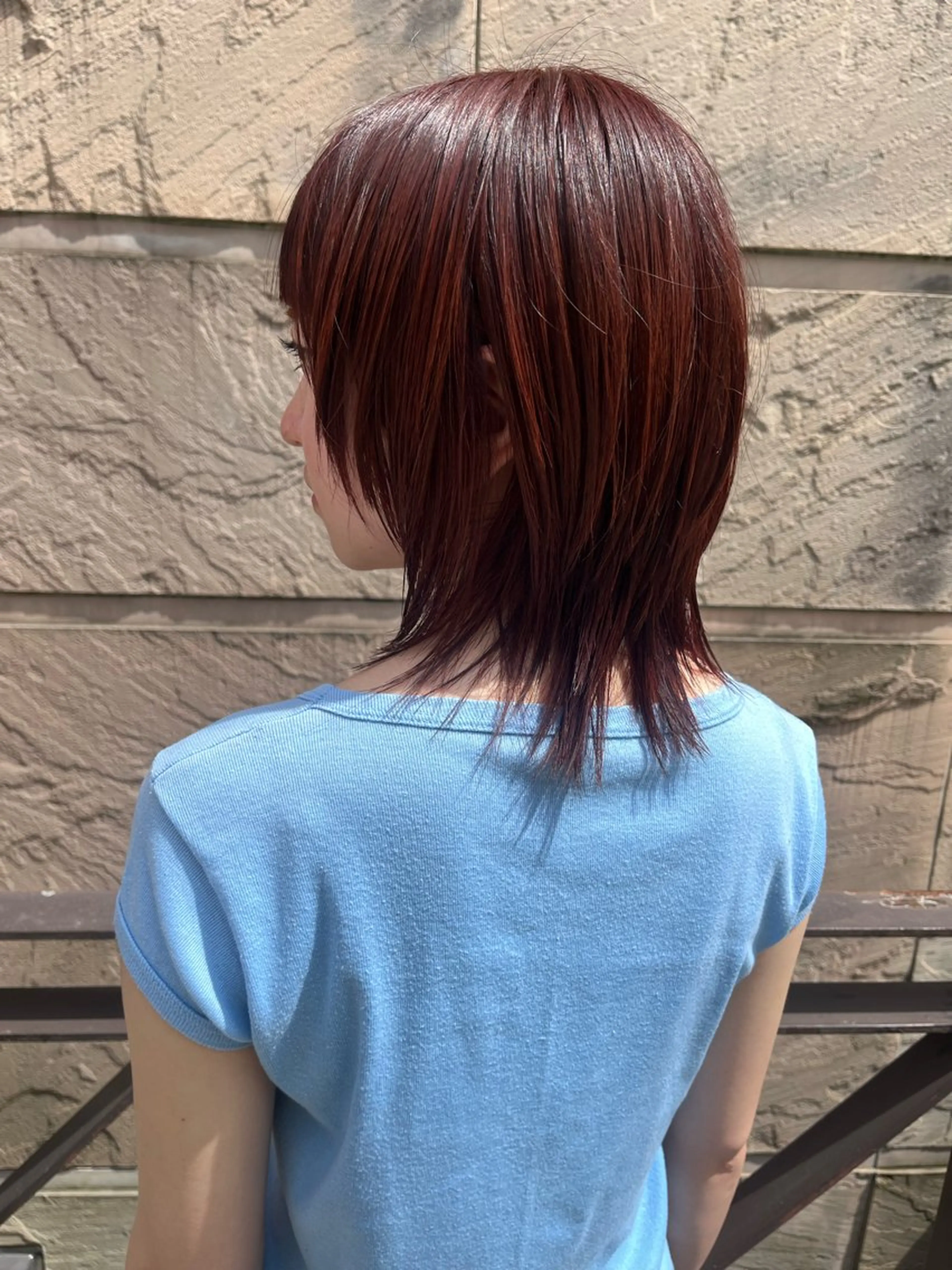 ロング カラー ヘアアレンジ カット ヘアカラー 渡邉 舞のヘアスタイル