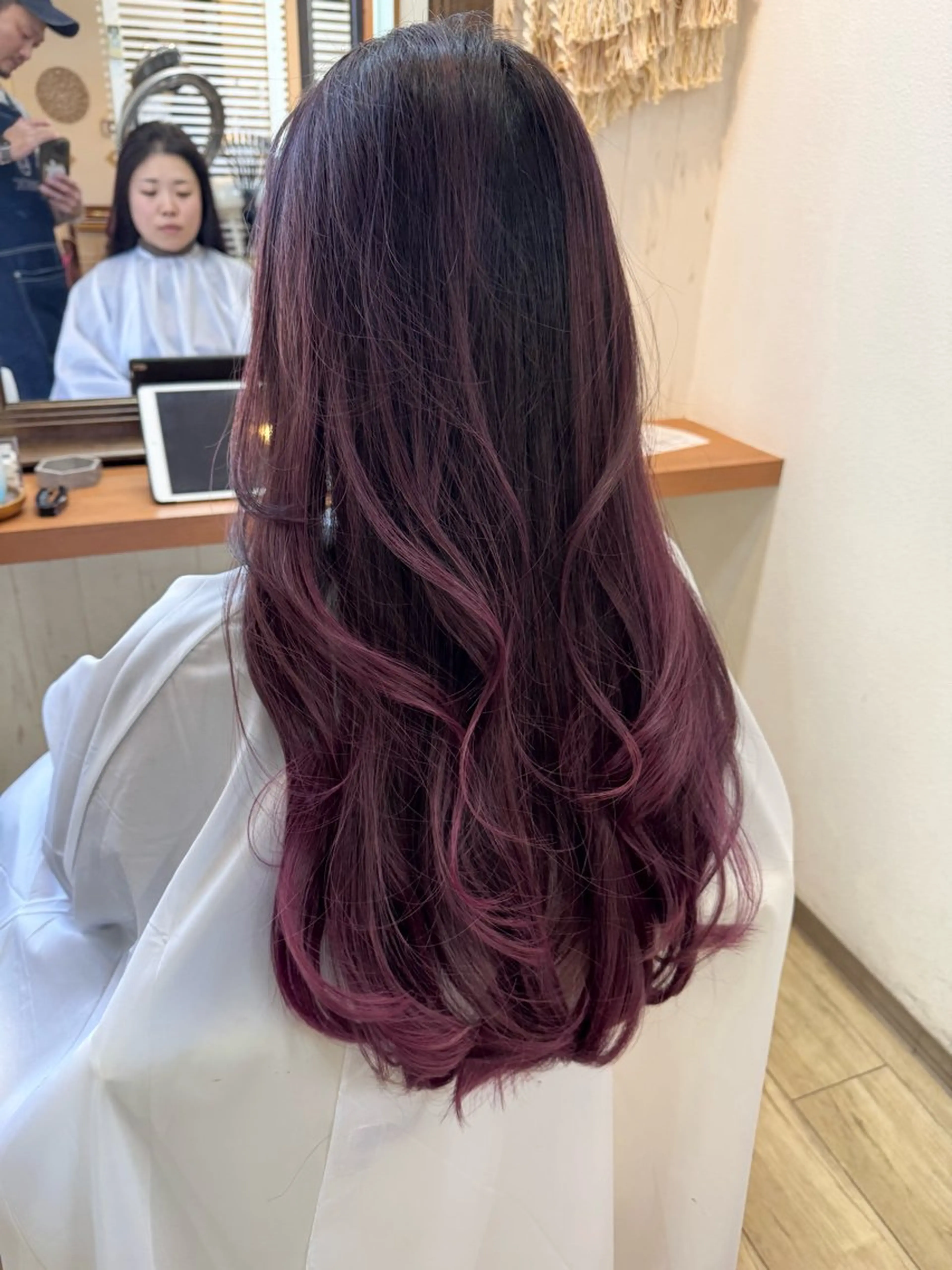 ロング レイヤーカット 伊藤 一樹のヘアスタイル