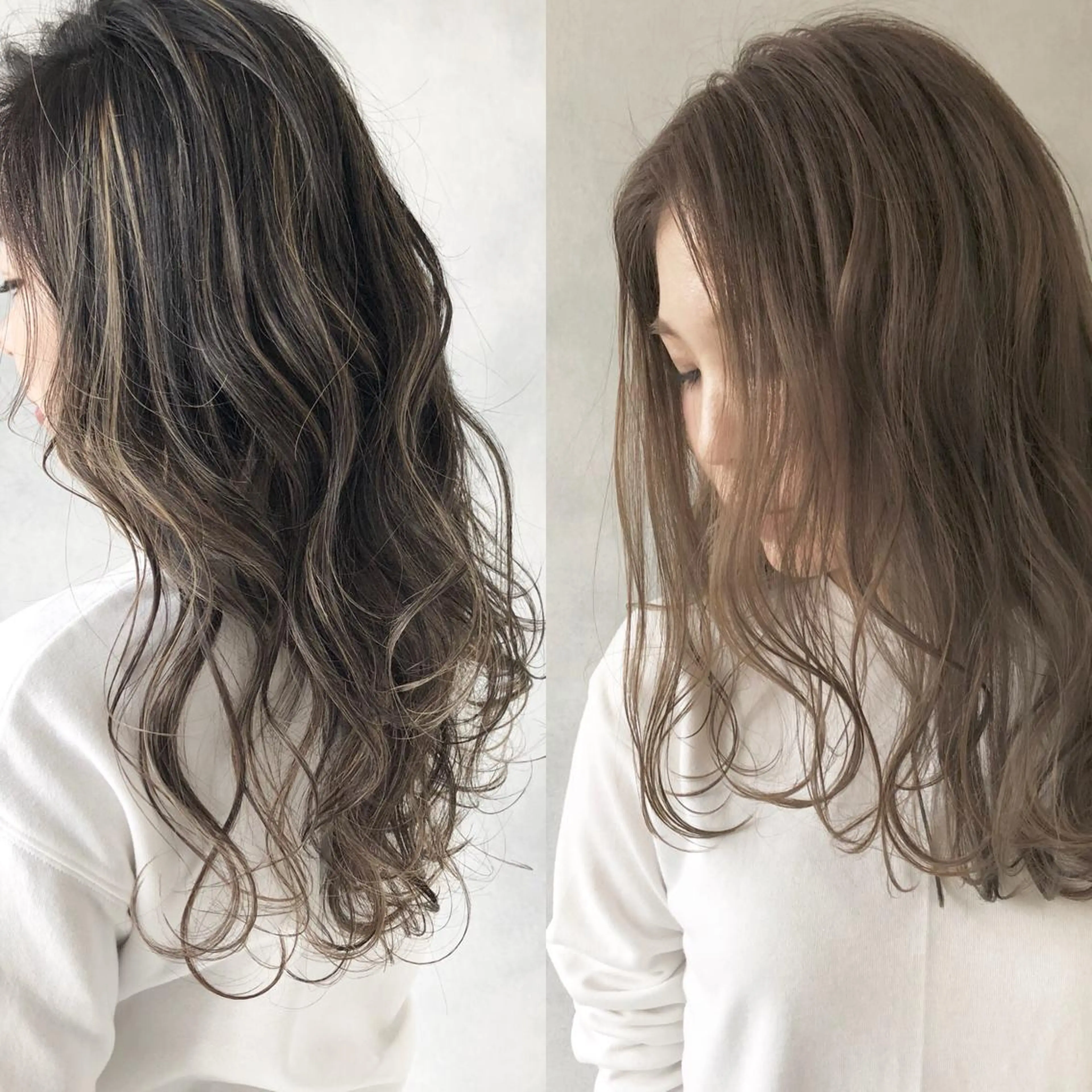 セミロング 小澤大輔 YOLO hairのヘアスタイル