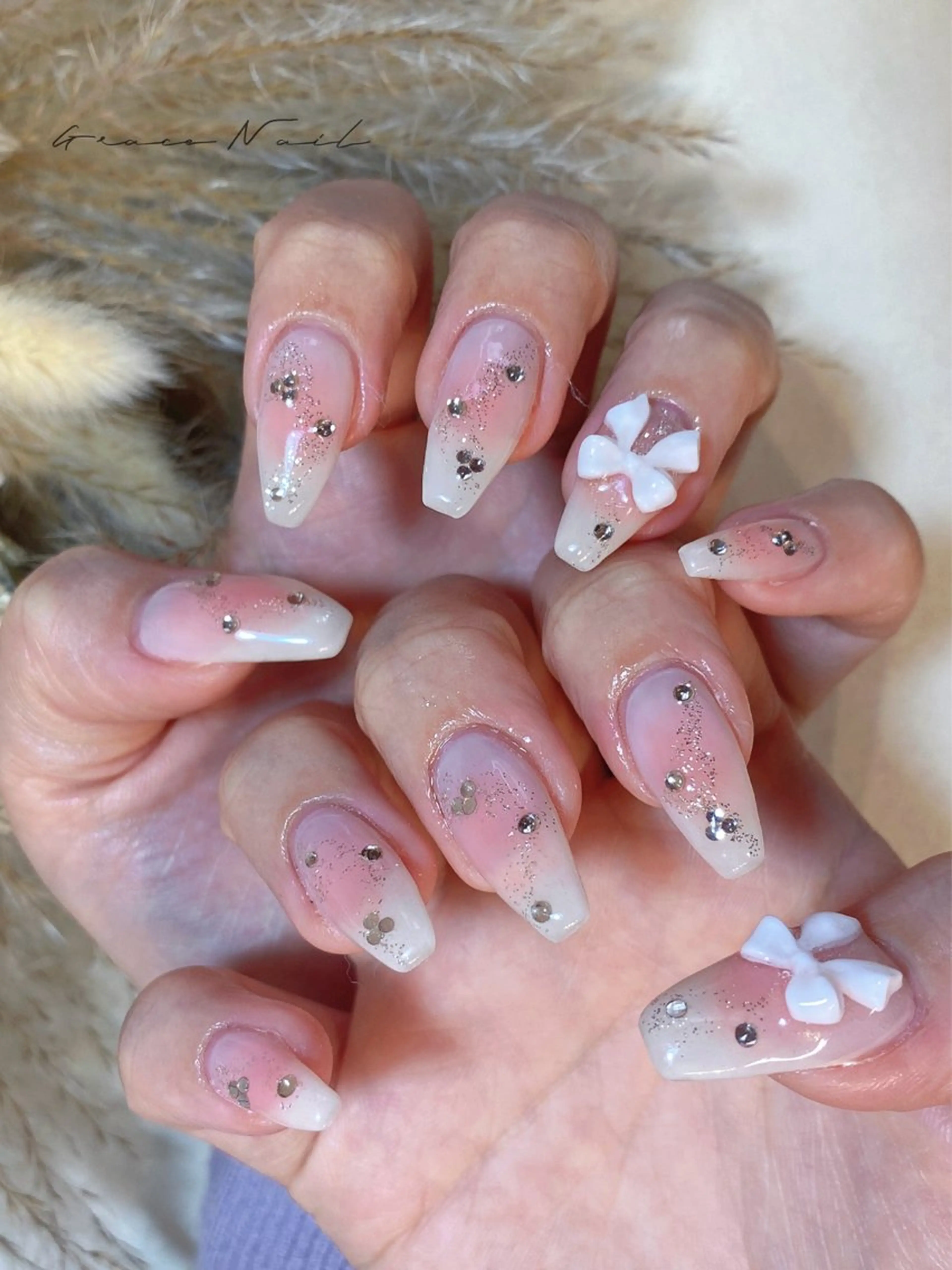 ネイル ハンドネイル ☆*｡Grace Nail｡*☆のネイルデザイン