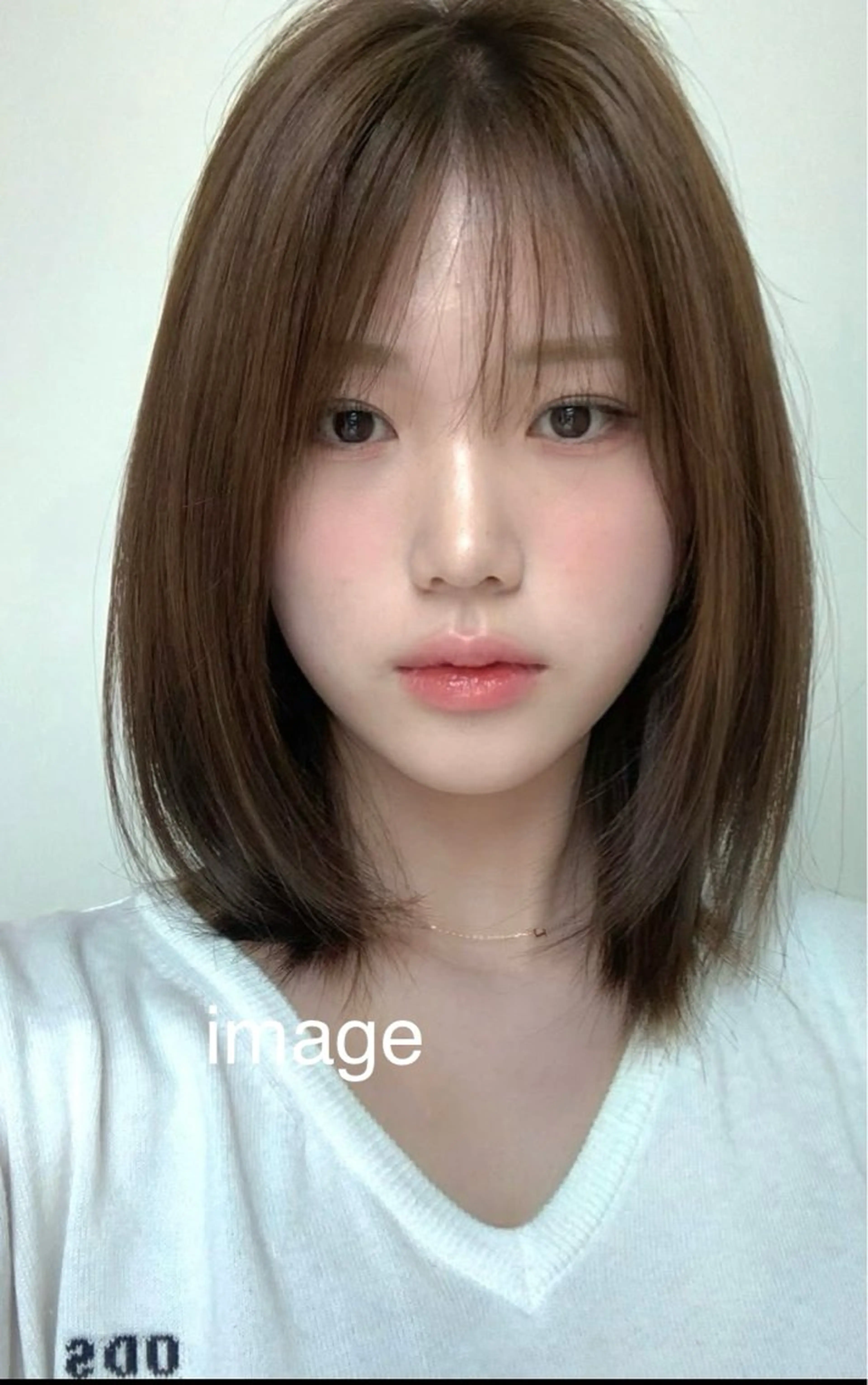 ミディアム カラー 原田 智行のヘアスタイル