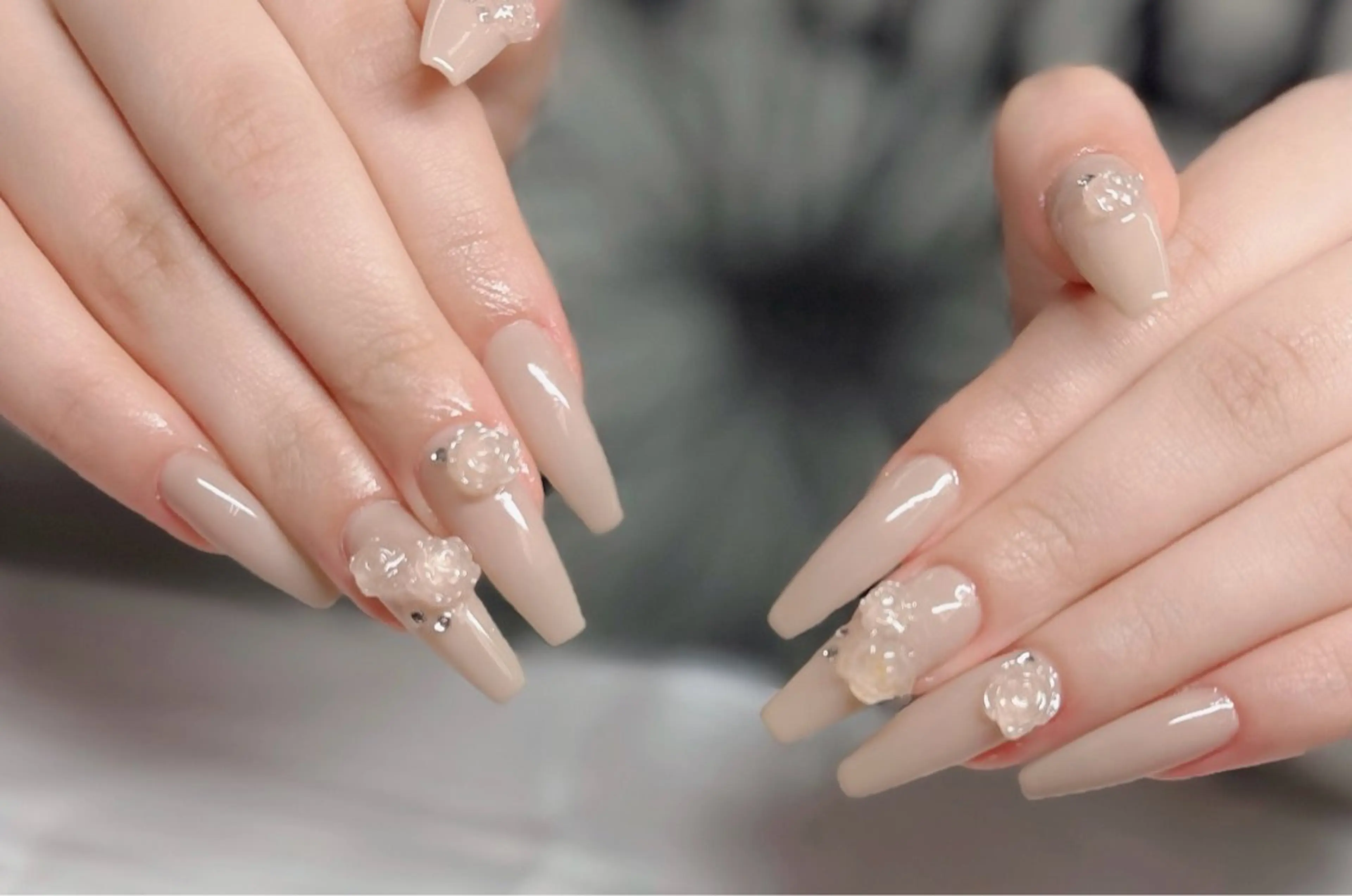 ネイル アートネイル フレンチネイル ジェルネイル 韓国ネイル マグネットネイル ハンドネイル Lenie Nail okubo所属・Lenie Nail Okuboのネイルデザイン