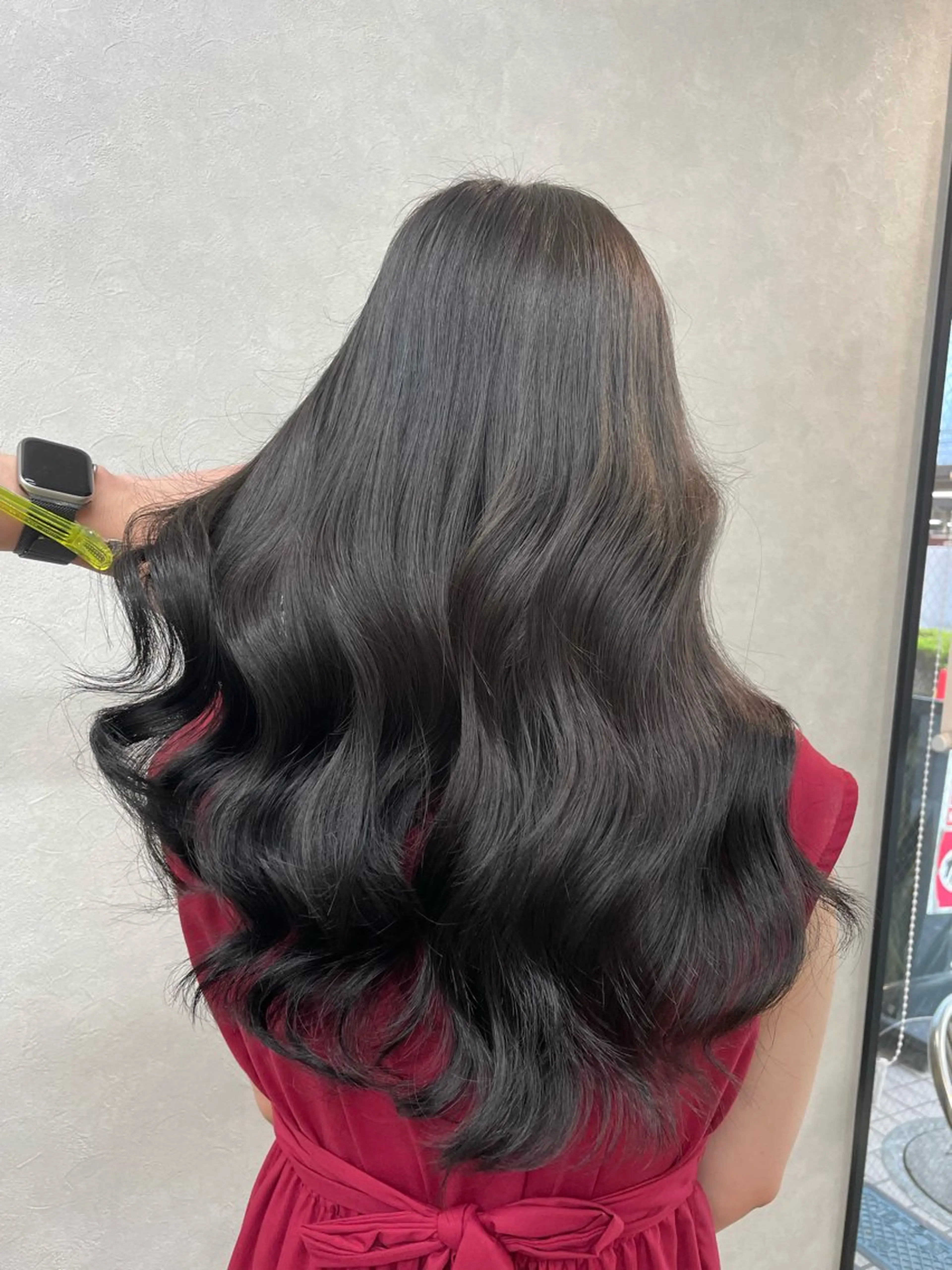 ロング ヘアカラー トリートメント カラーリスト Maiのヘアスタイル