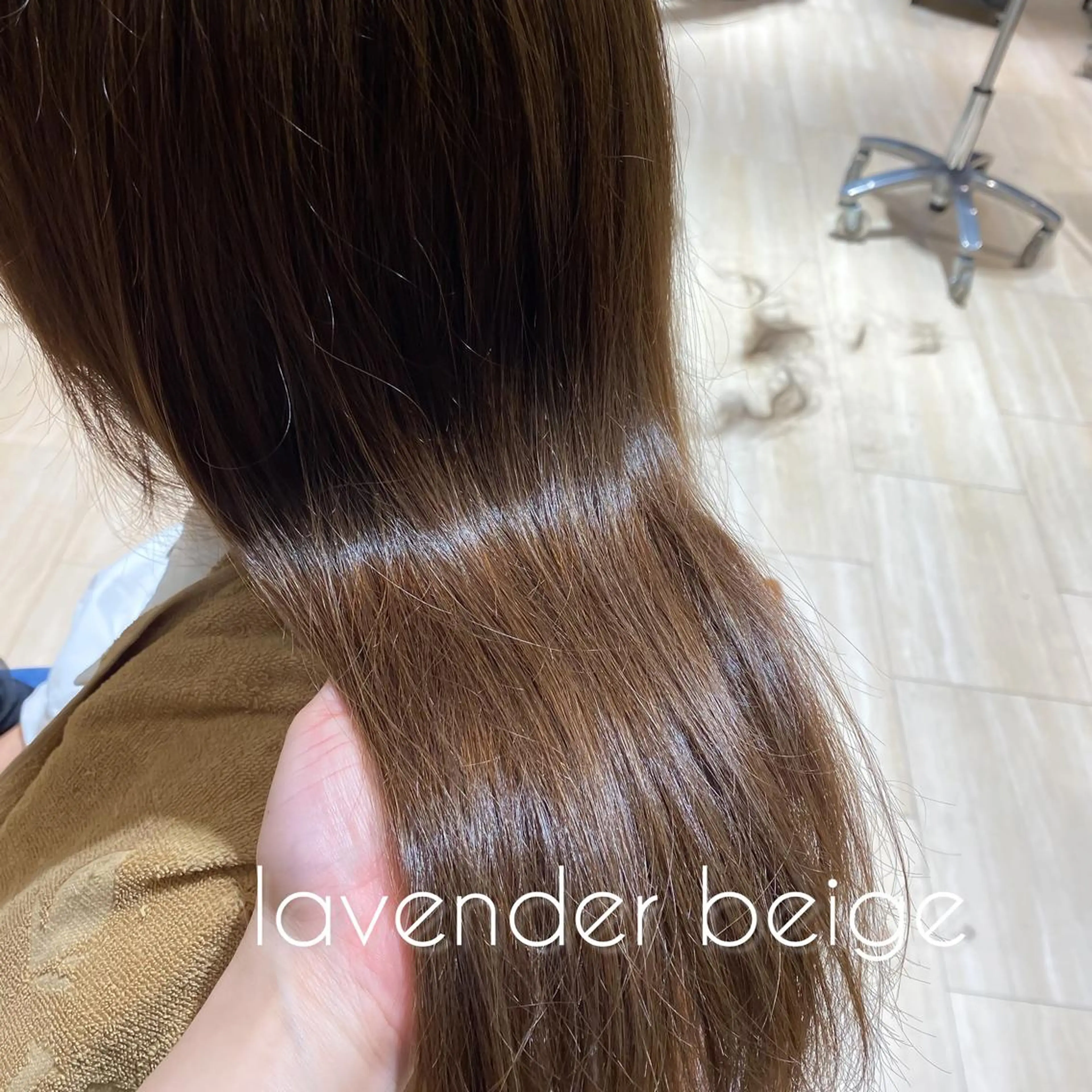 ロング カラー 🍼顔周りカット/ レイヤー/小川華奈のヘアスタイル