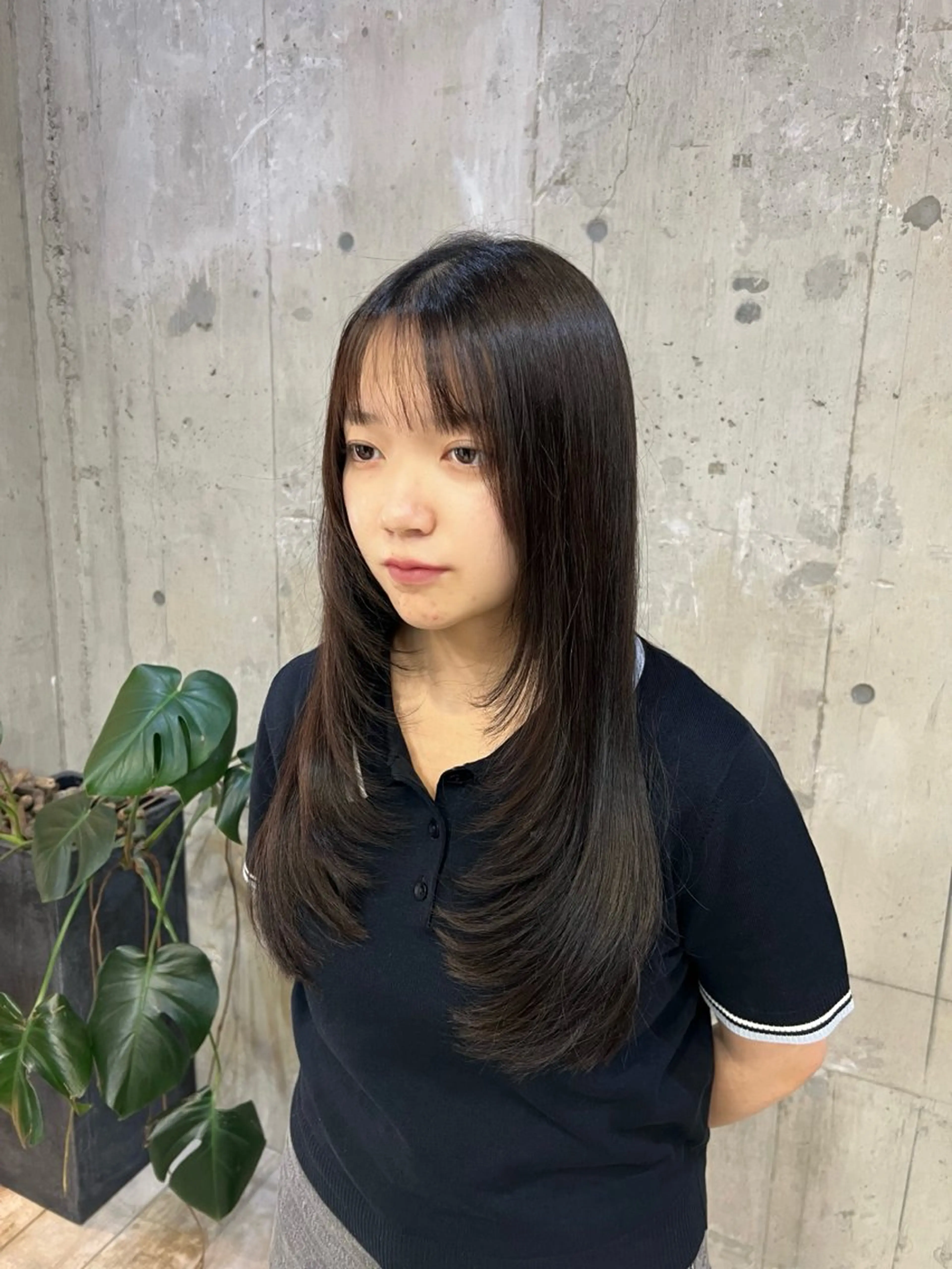 ロング ロングレイヤー レイヤーカット ロング KOKOMO所属・mo moのヘアスタイル