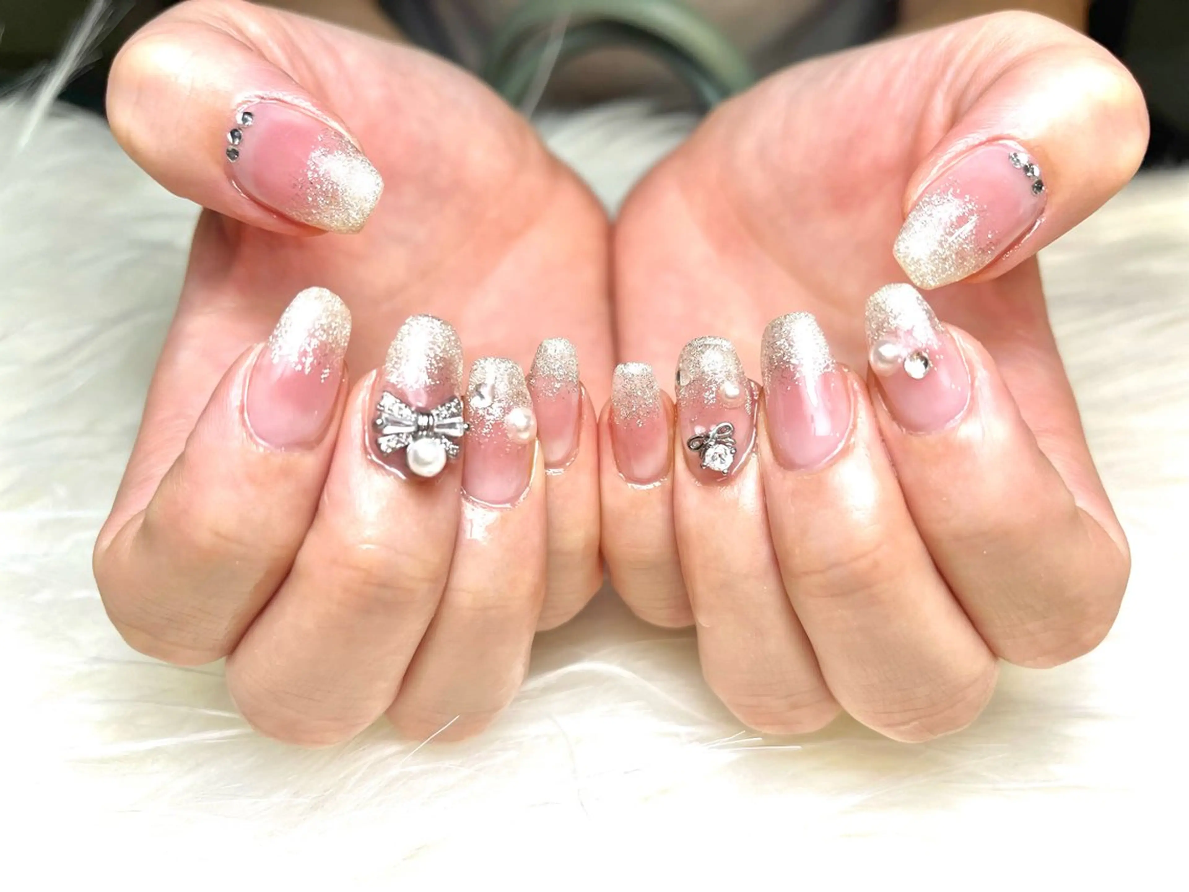 ネイル La vie mi nailニュアンスのネイルデザイン