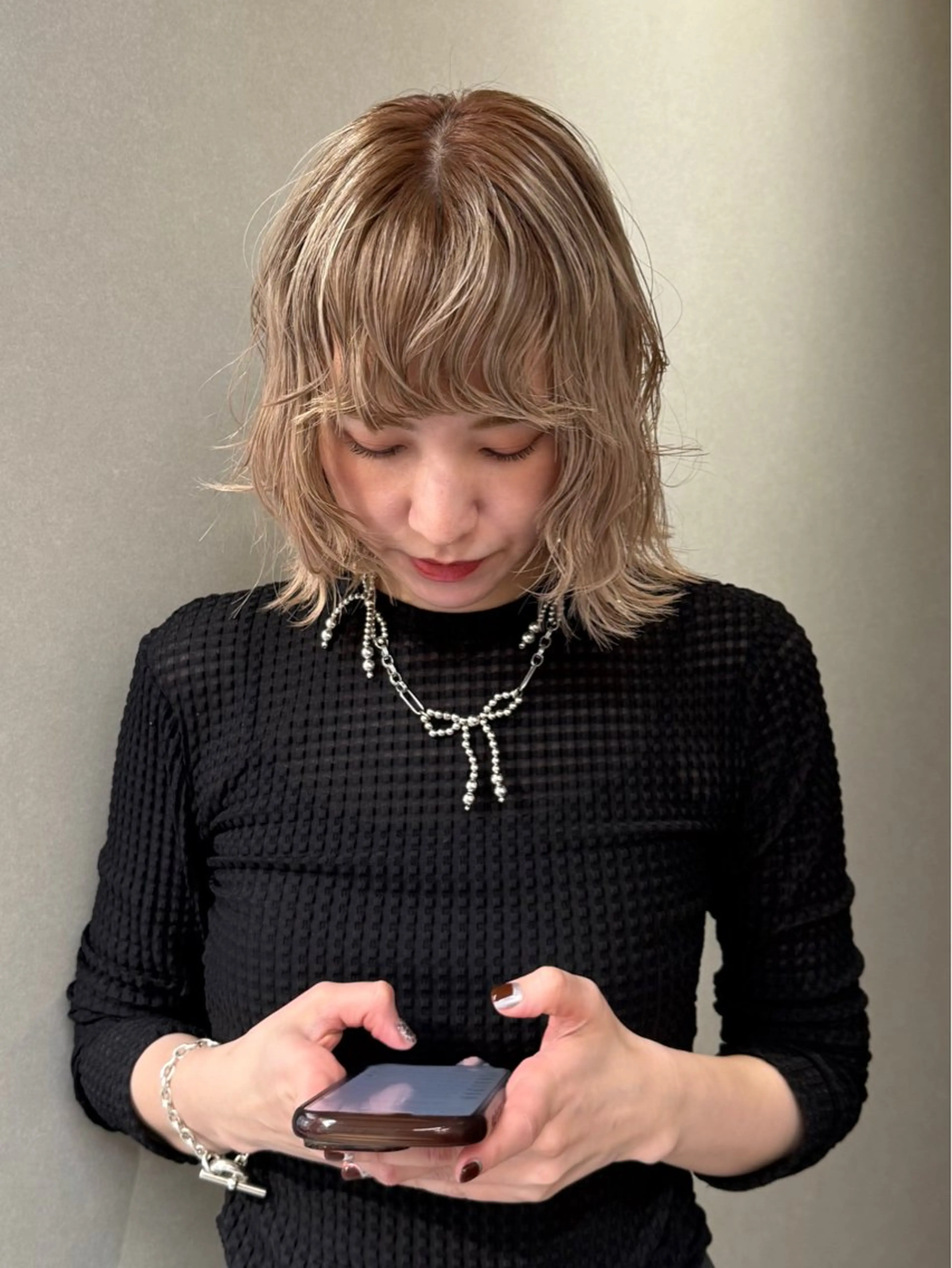 ミディアム カラー ヘアカラー Daisy🎀【福岡 美容室】chiakiのヘアスタイル