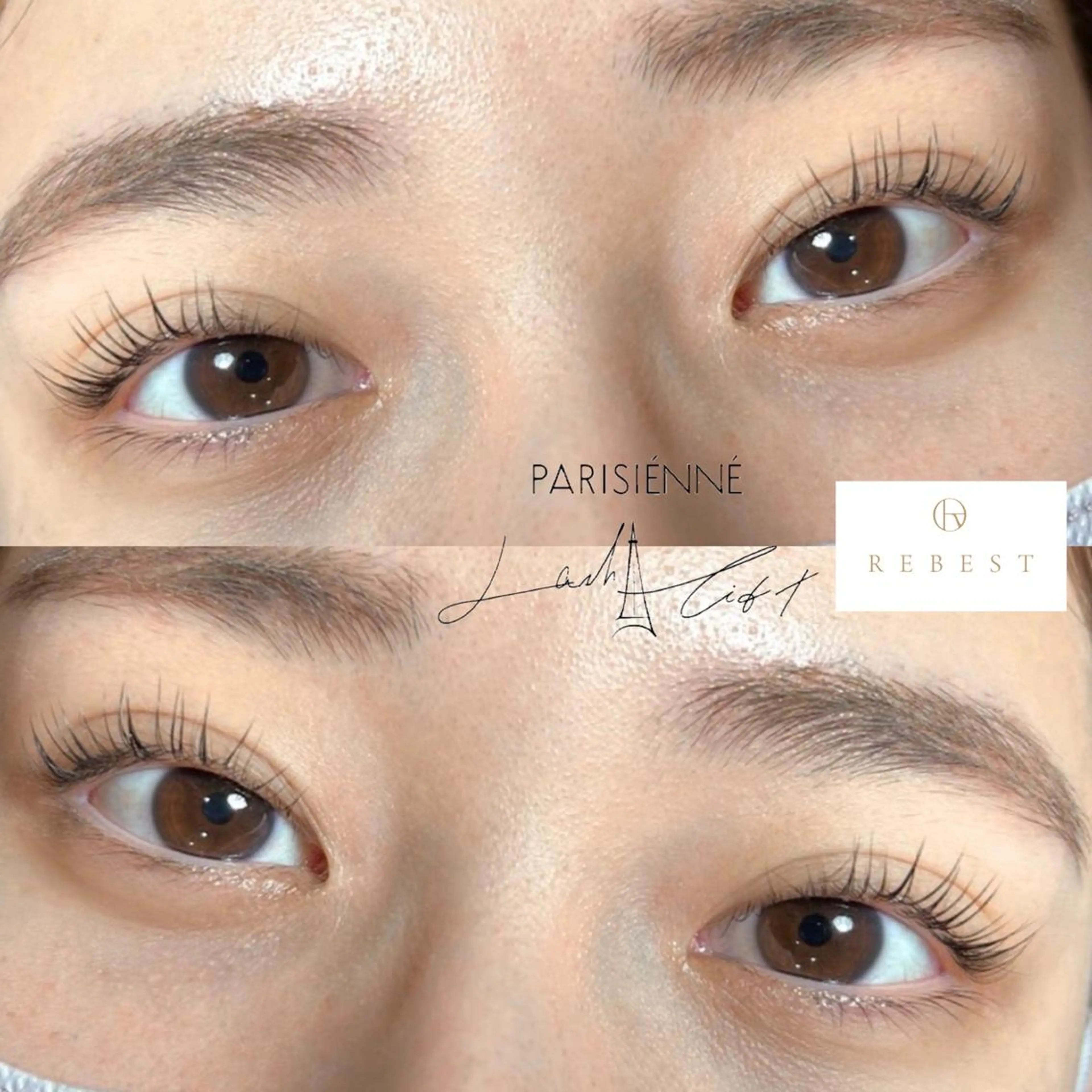 マツエク・マツパ パリジェンヌラッシュリフト マツパ 心斎橋REBEST HINATA🍒のマツエク・マツパデザイン