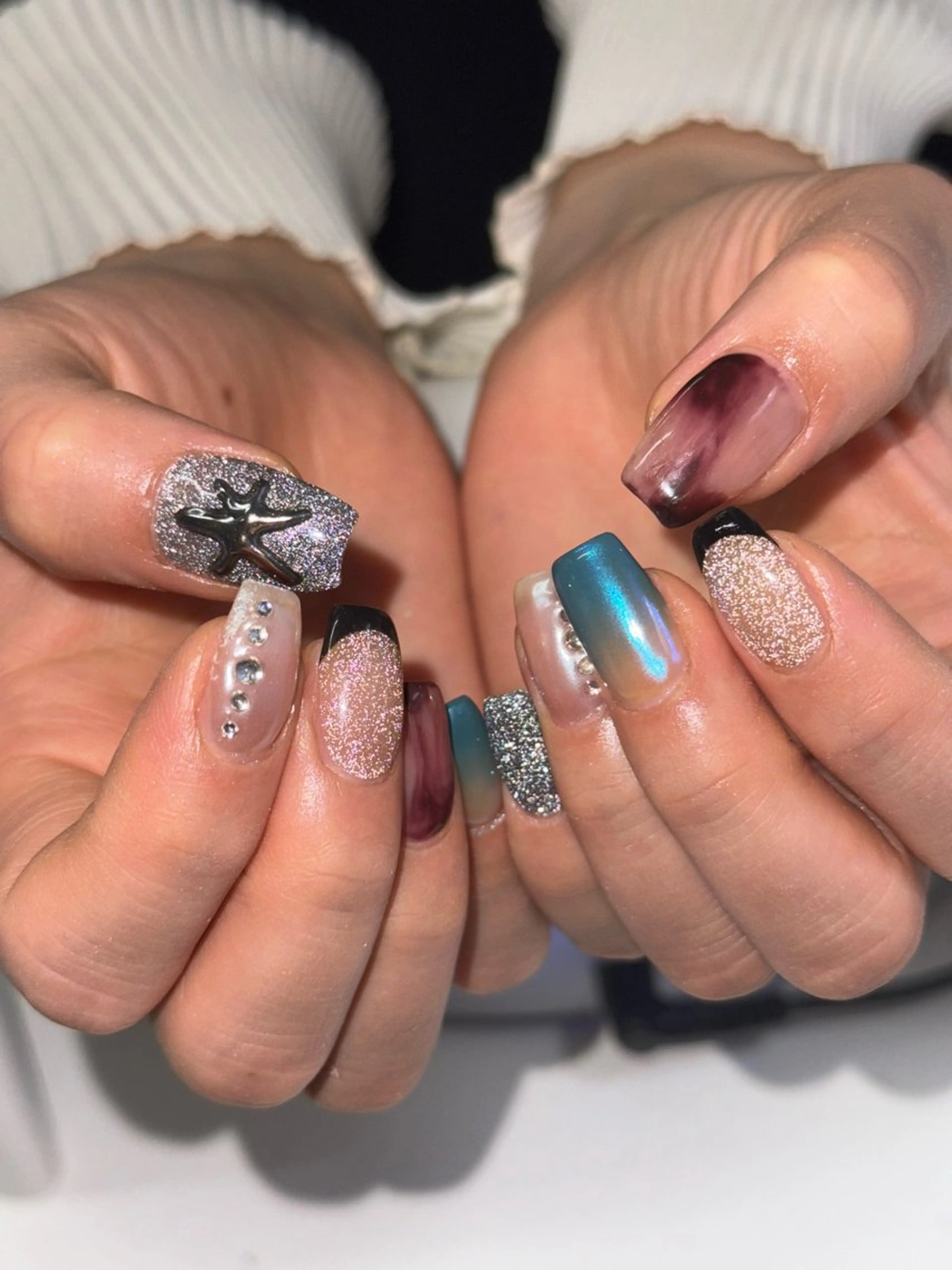 ネイル ハンドネイル Nail Salon L'arc所属・💊大阪/南船場 monica🧠のネイルデザイン
