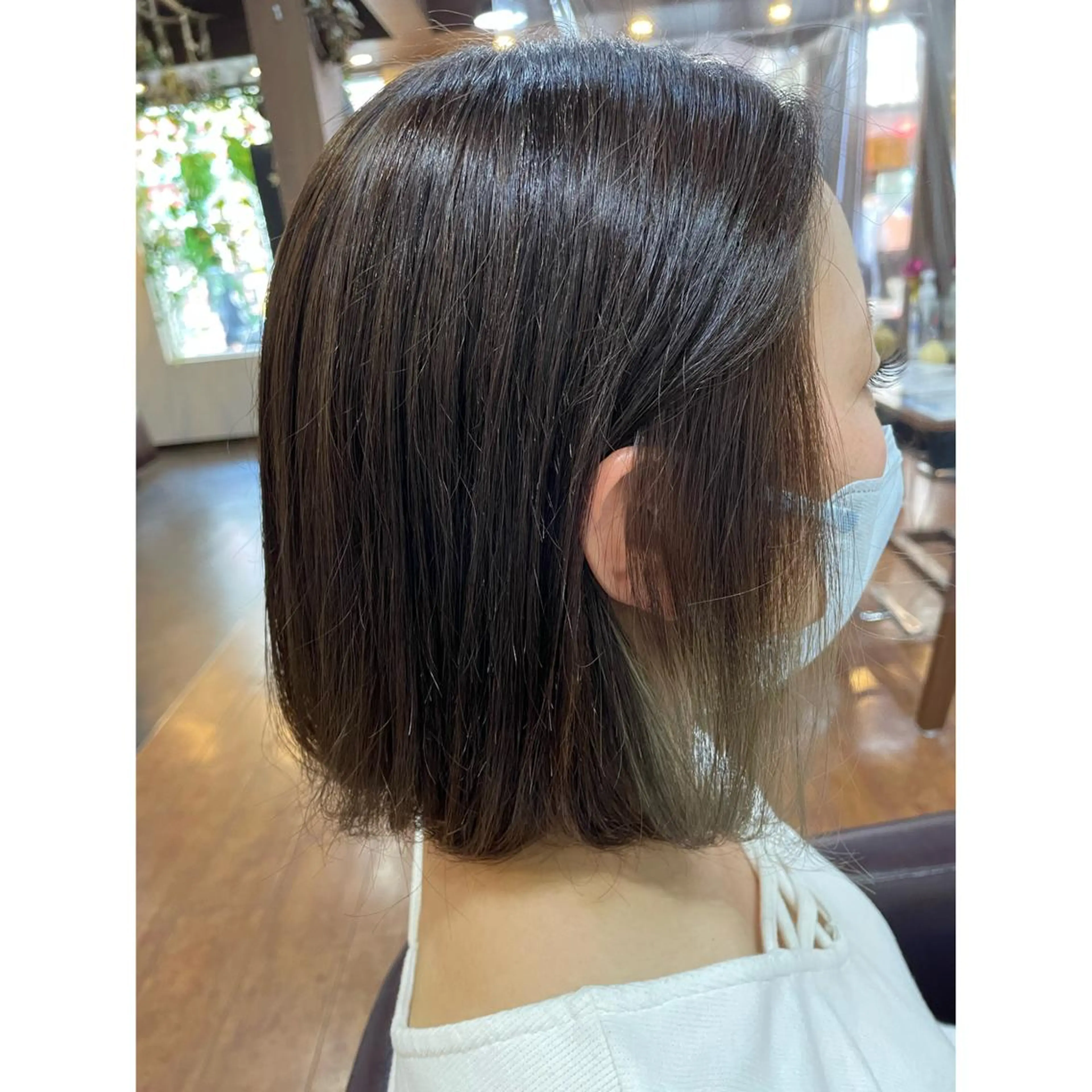 【🧴‎根元の白髪やプリンが気になる方へ🩵】リタッチカラー＋髪質改善トリートメント✨️(後処理剤付き)の写真